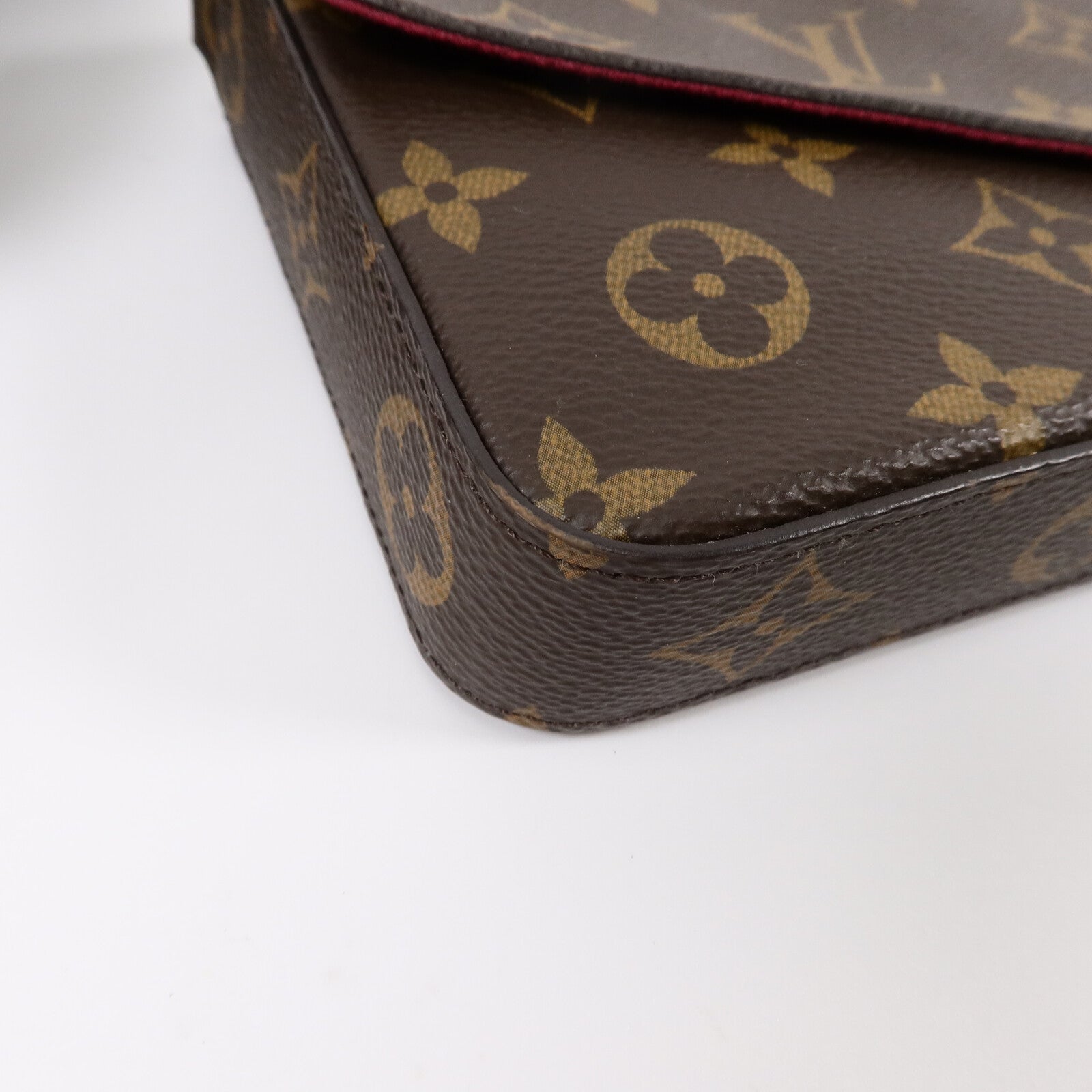 LOUIS VUITTON Monogram Felicie Pochette鏈帶肩背袋