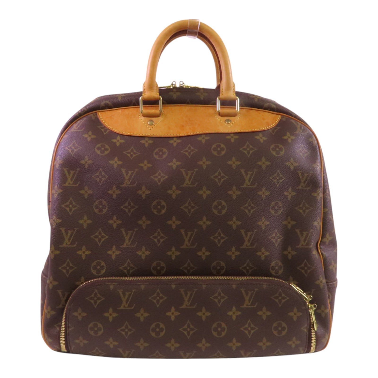LOUIS VUITTON Monogram Evasion金扣手挽袋