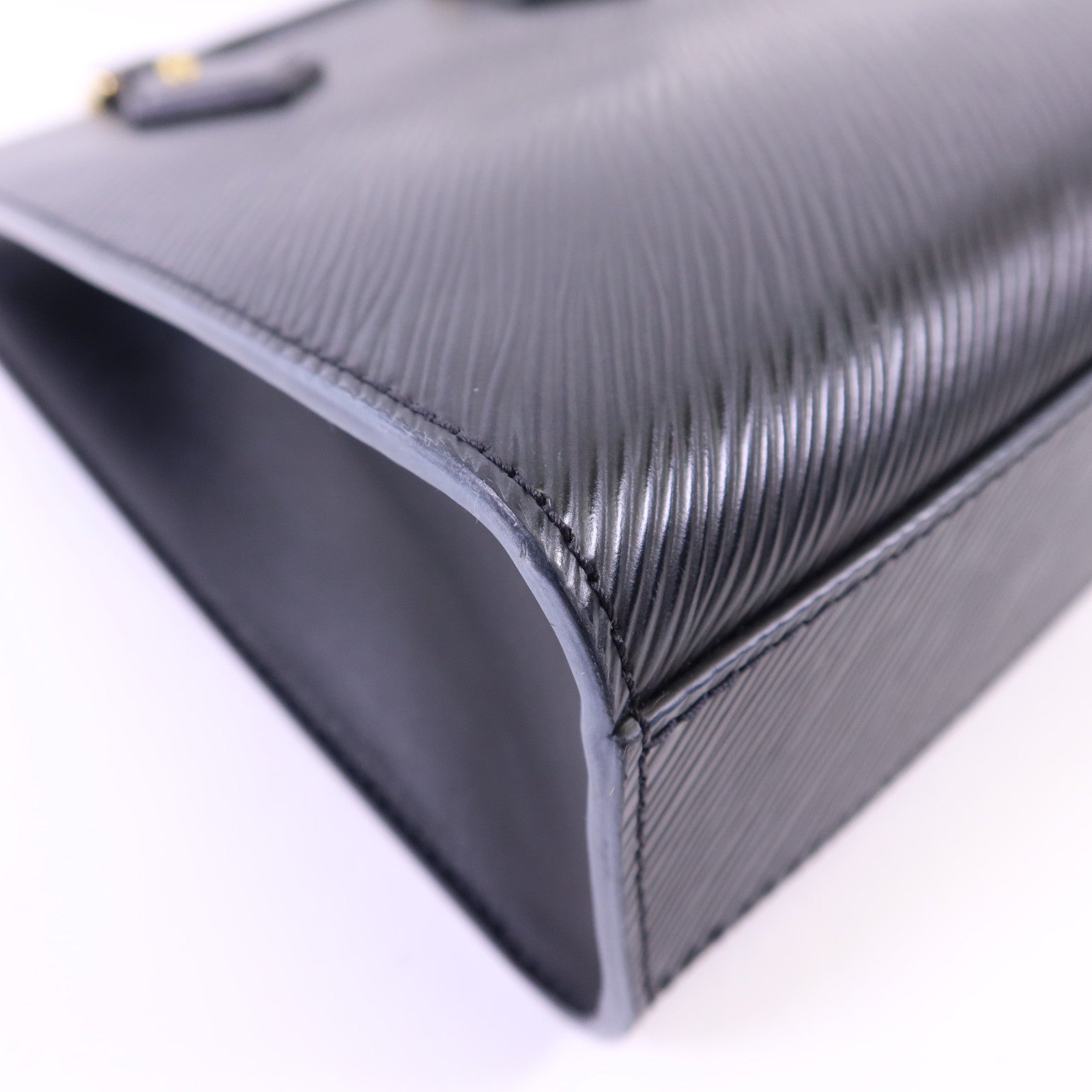 LOUIS VUITTON Epi Sac Plat BB金扣手挽肩背兩用袋