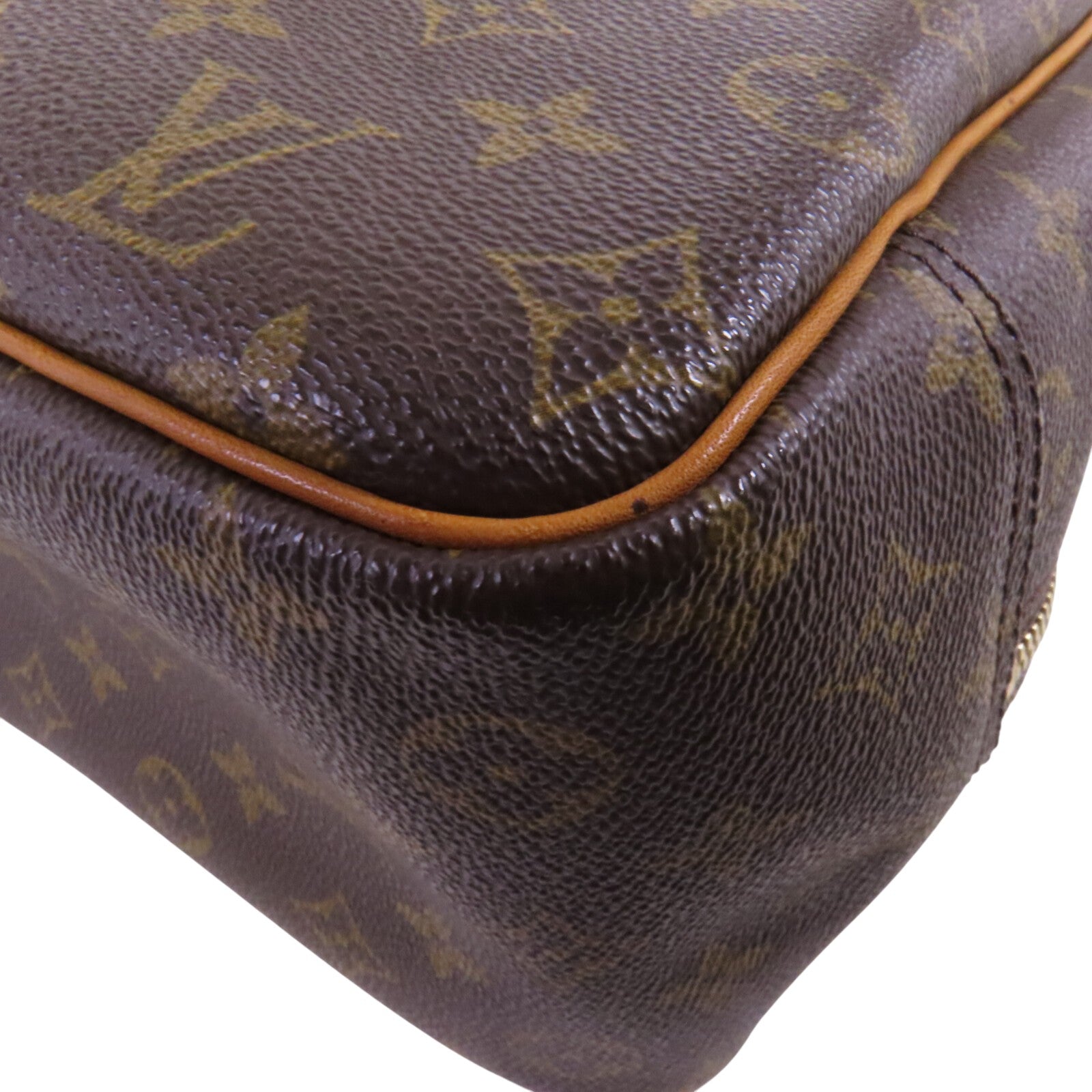 LOUIS VUITTON Monogram Deauville金扣手挽袋