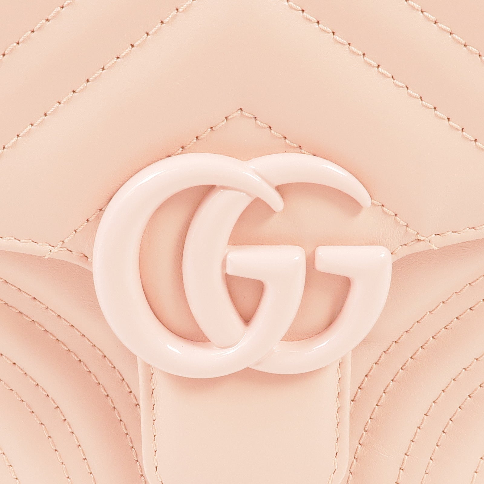 GUCCI 牛皮皮革GG Marmont銀扣手挽肩背兩用袋