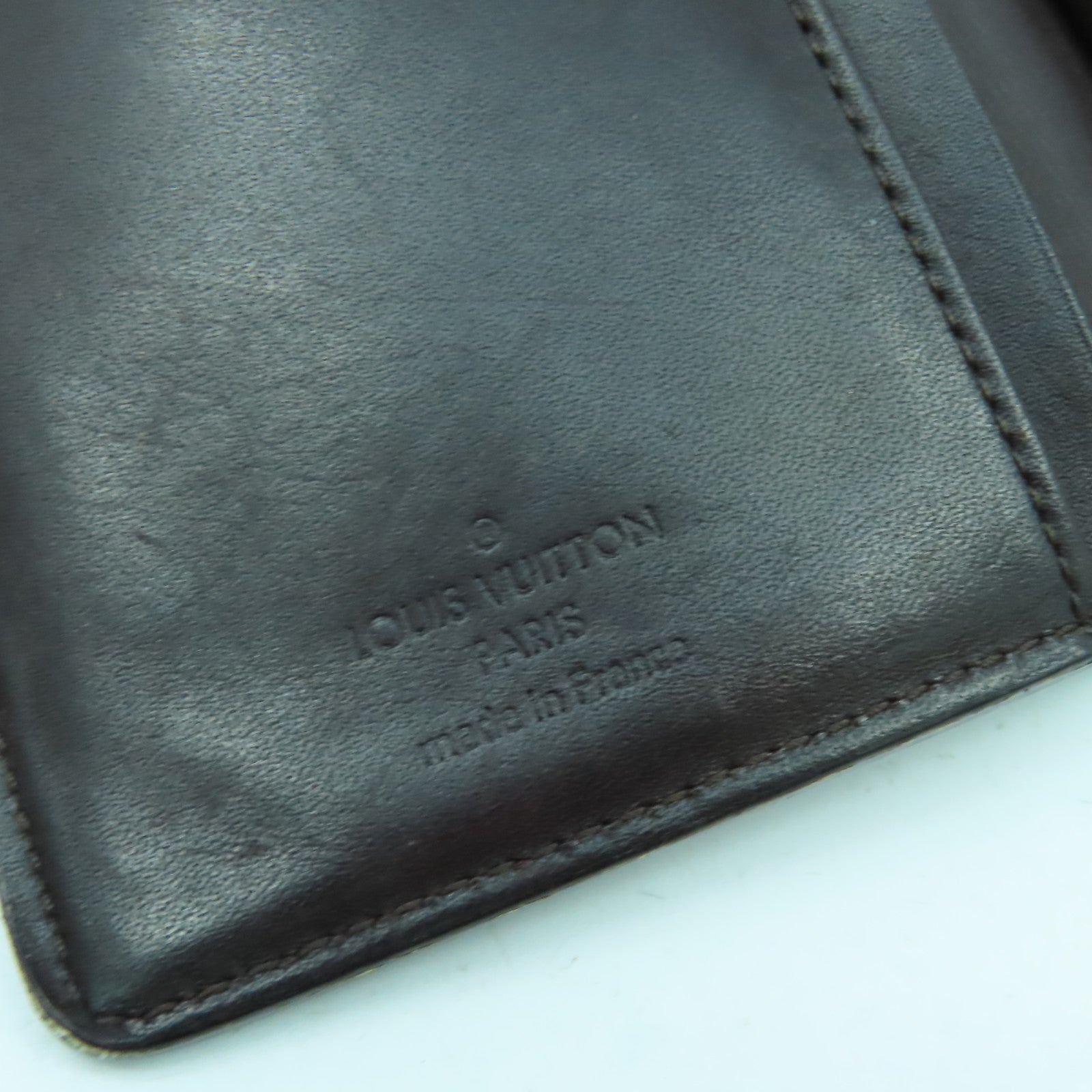 LOUIS VUITTON 【激減優惠】Monogram Vernis Wallet金扣錢包酒紅色