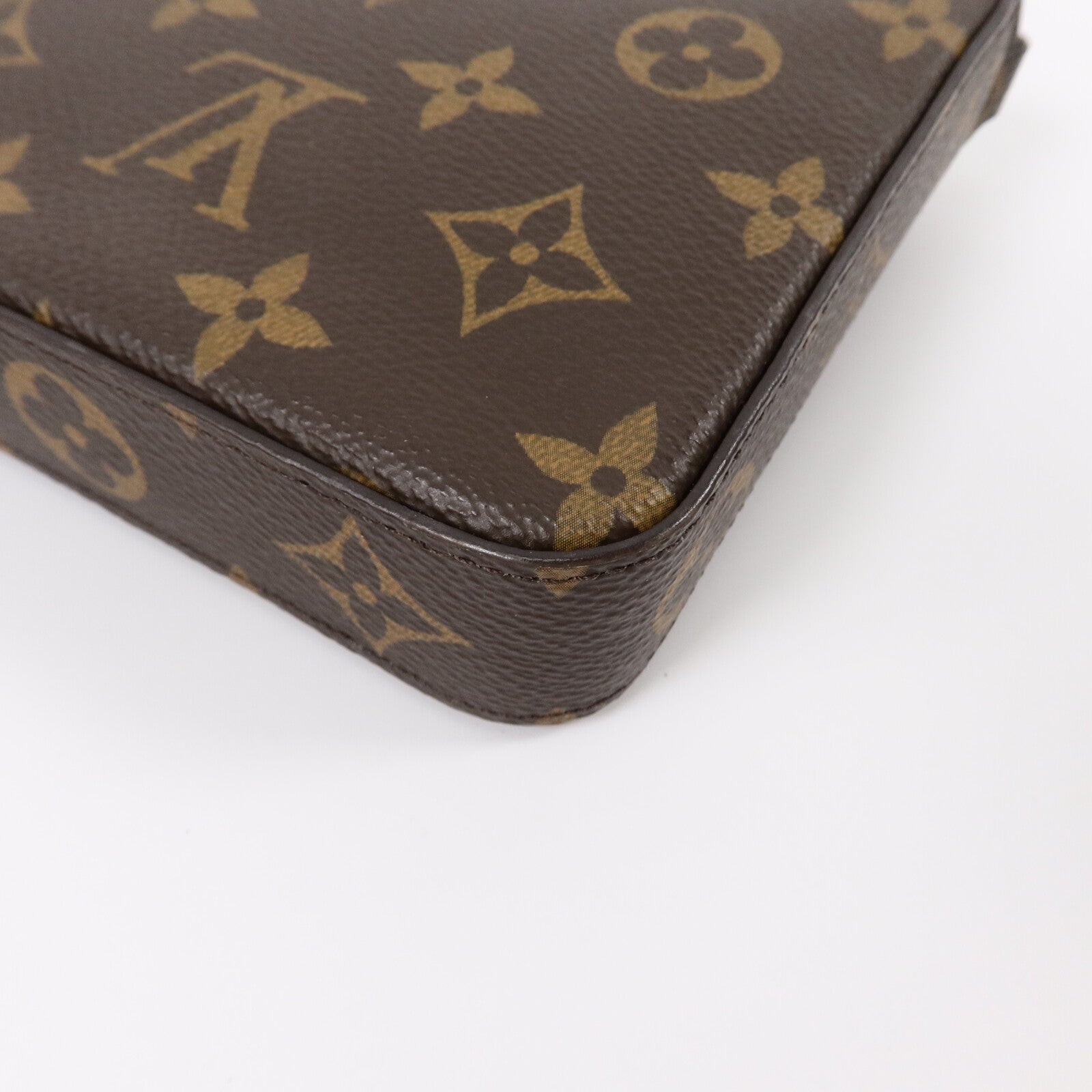 LOUIS VUITTON Monogram Felicie Pochette鏈帶肩背袋