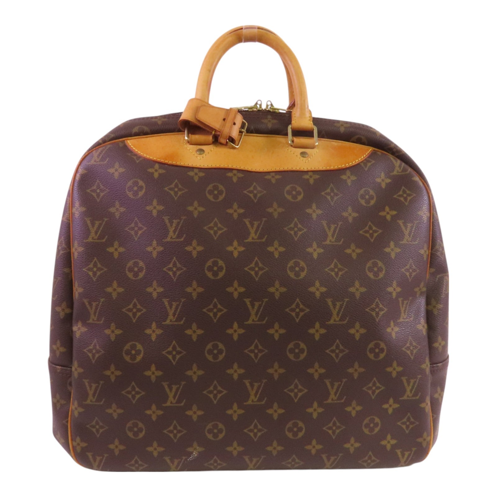 LOUIS VUITTON Monogram Evasion金扣手挽袋