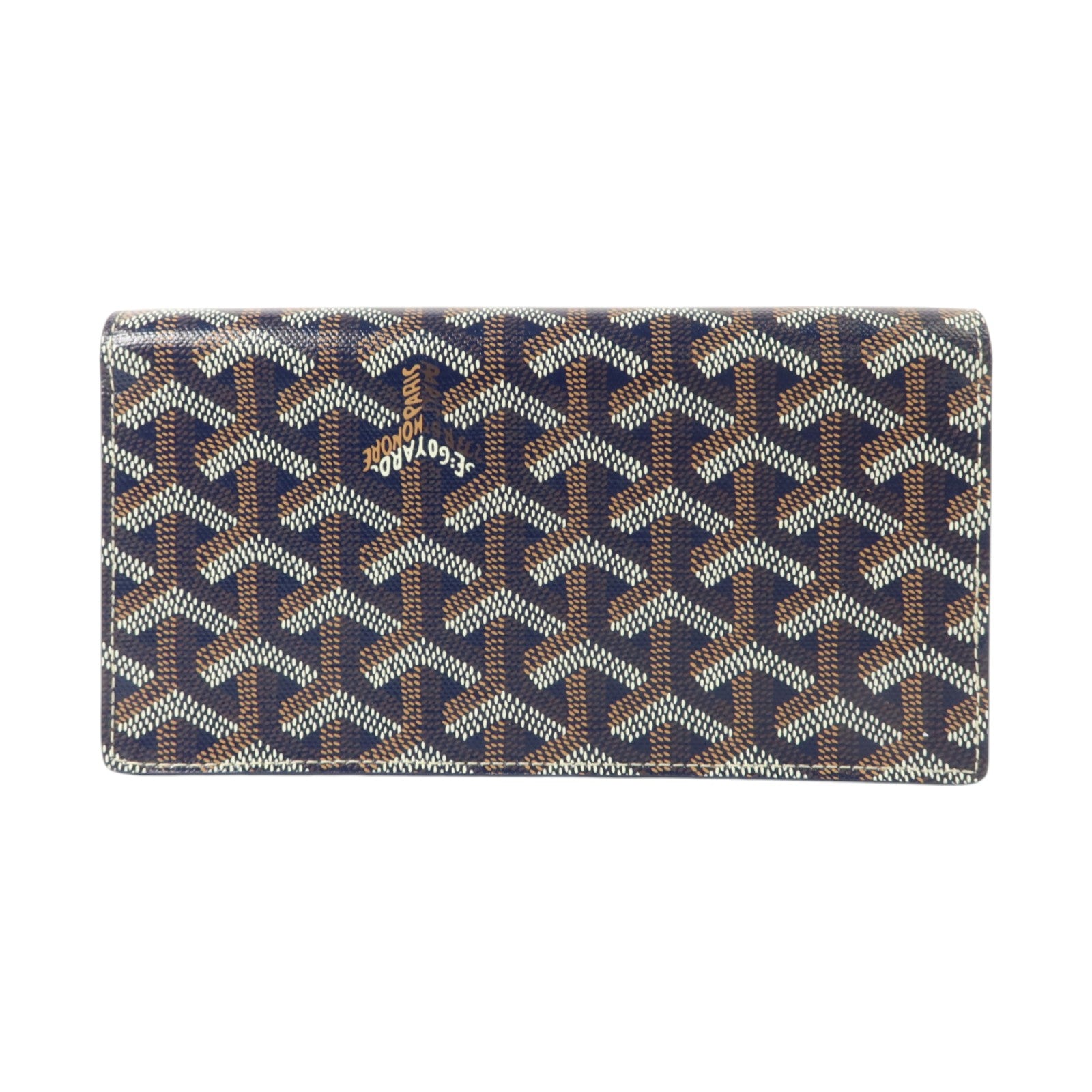 GOYARD 塗層帆布Richelieu Wallet銀扣長錢包