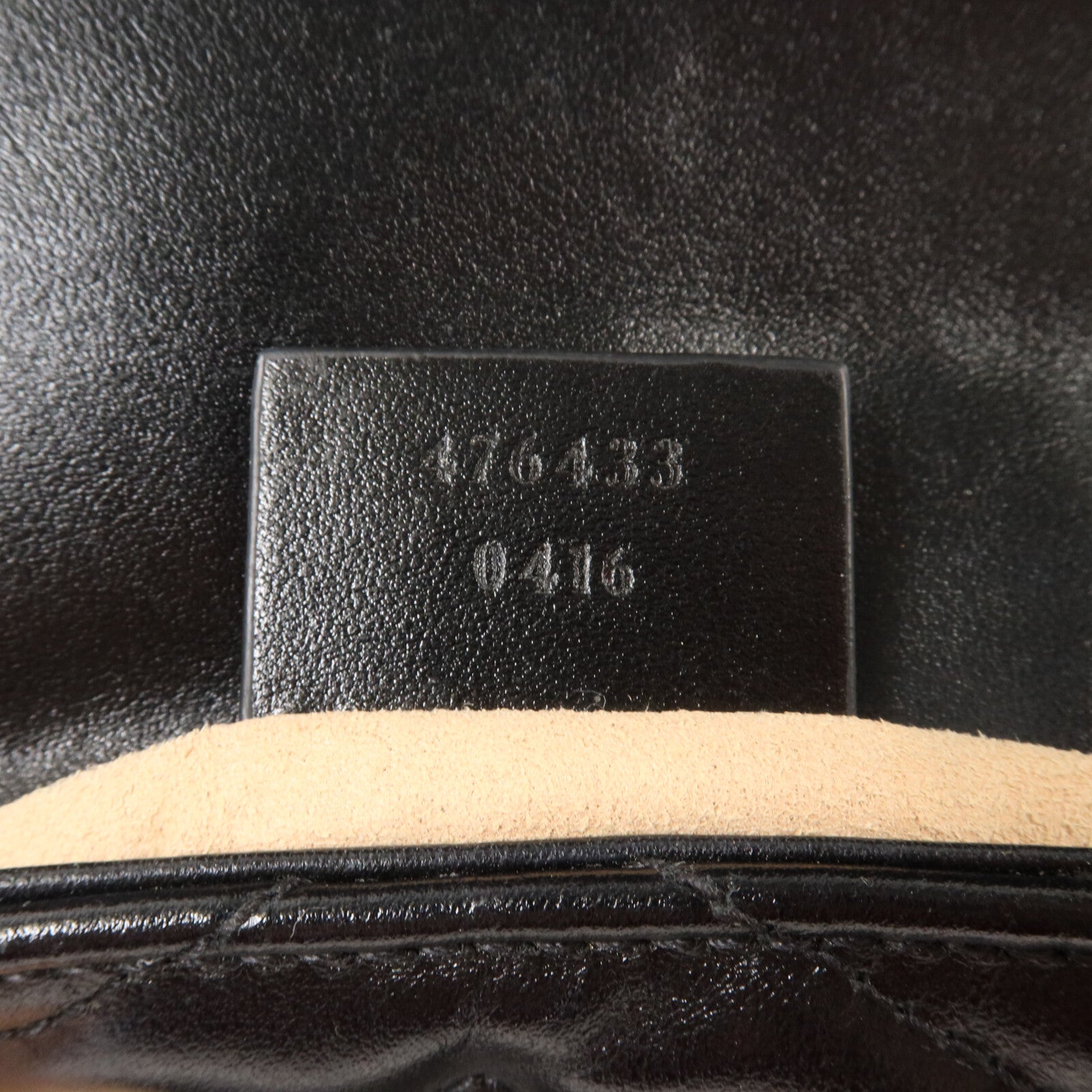 GUCCI 牛皮皮革GG Marmont Super Mini鏈帶肩背袋