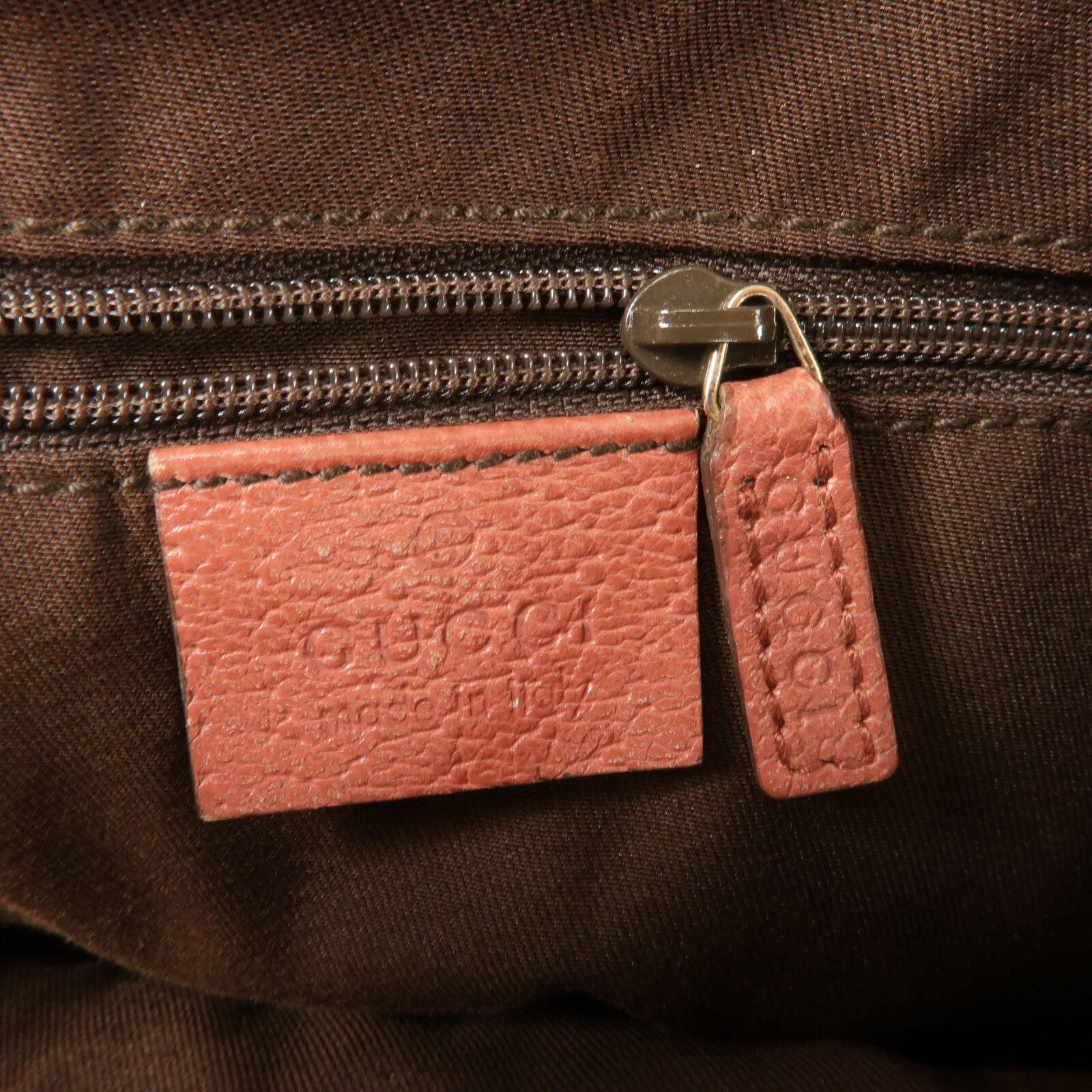 GUCCI 絨布/牛皮皮革GG Suede Abbey Tote手挽袋