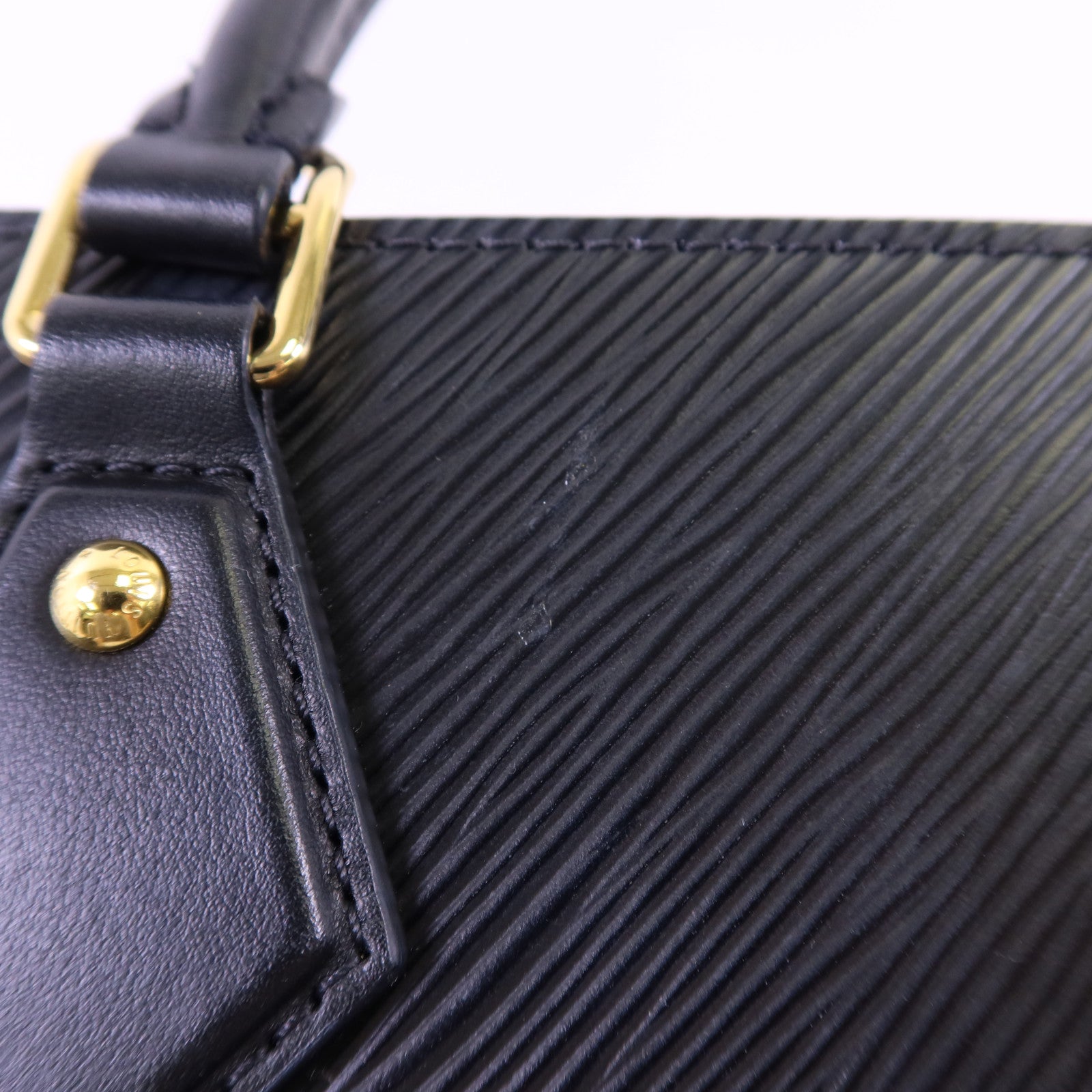 LOUIS VUITTON 【激減優惠】Epi Sac Plat BB金扣手挽肩背兩用袋