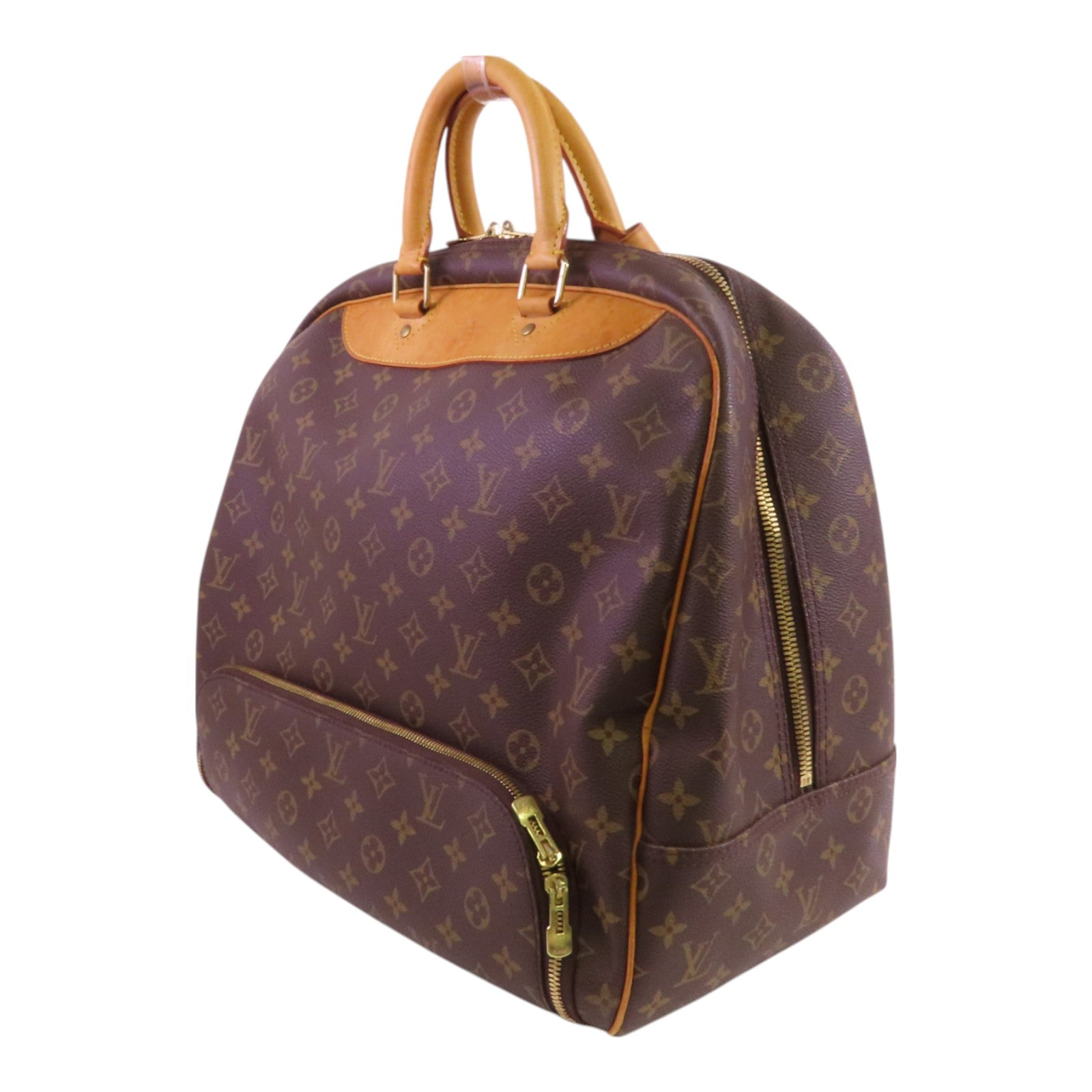 LOUIS VUITTON Monogram Evasion金扣手挽袋