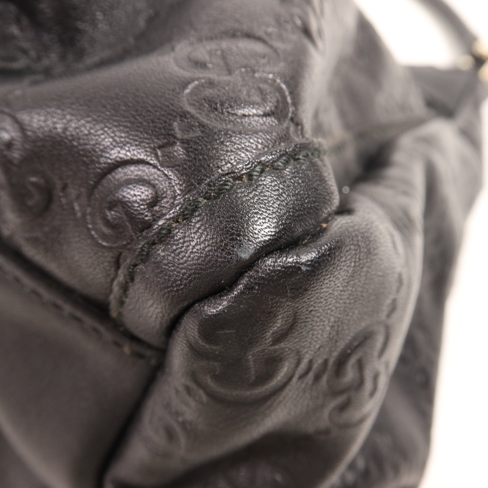 GUCCI 牛皮皮革Shoulder Bag金扣肩背袋