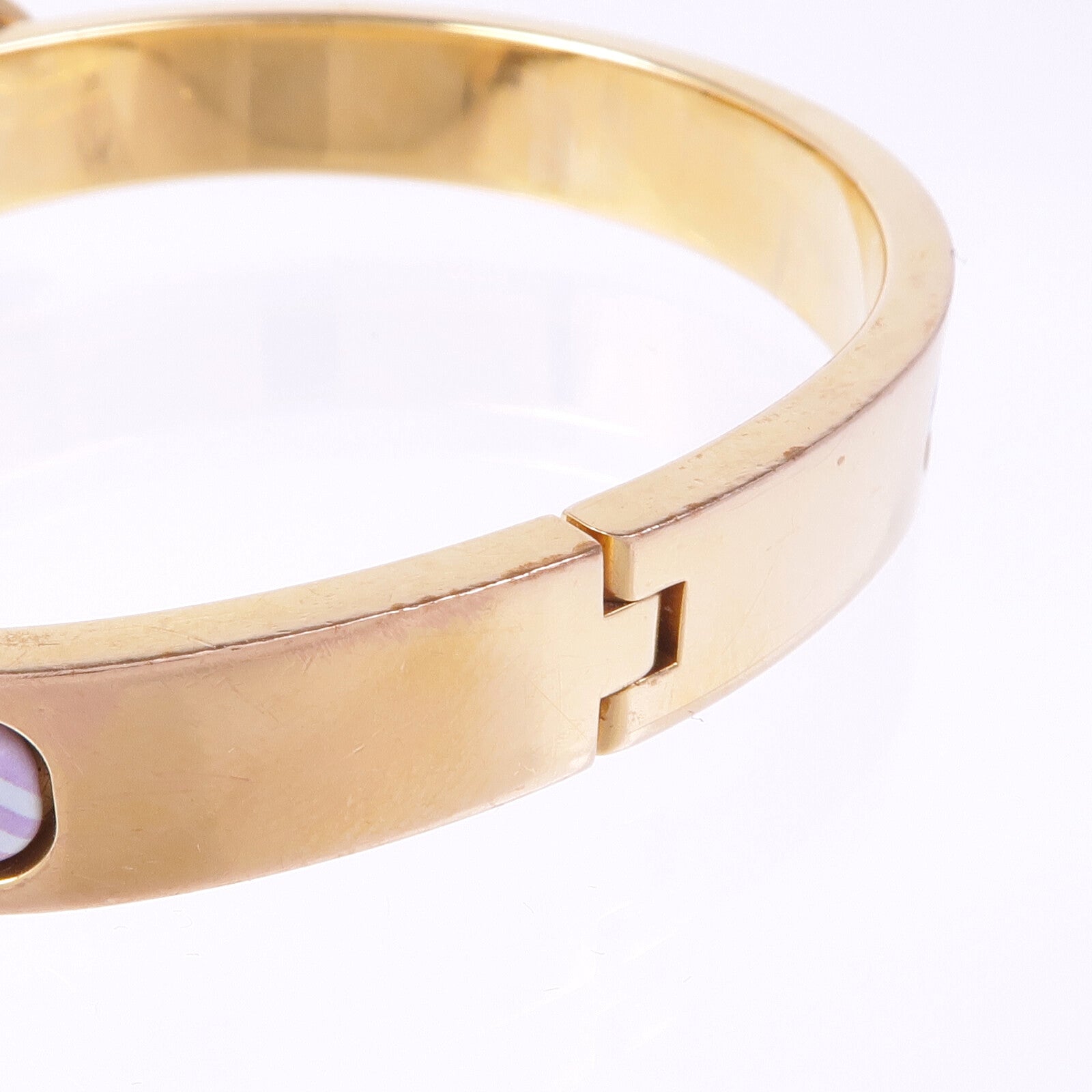 HERMES 金屬/琺瑯Mini Clic Chaine d'Ancre Bracelet手鐲