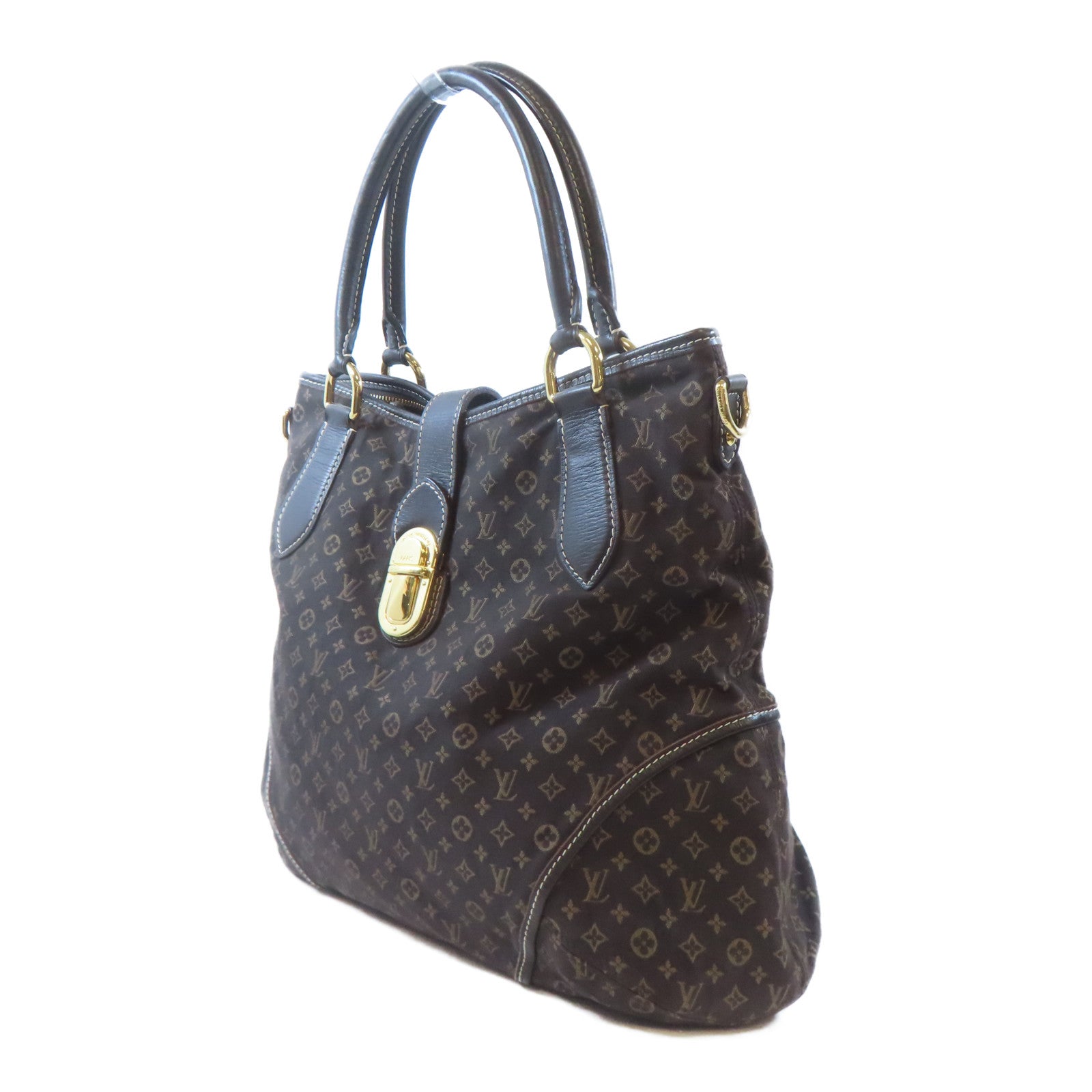 LOUIS VUITTON Monogram Idylle Elegie金扣手挽肩背兩用袋啡色