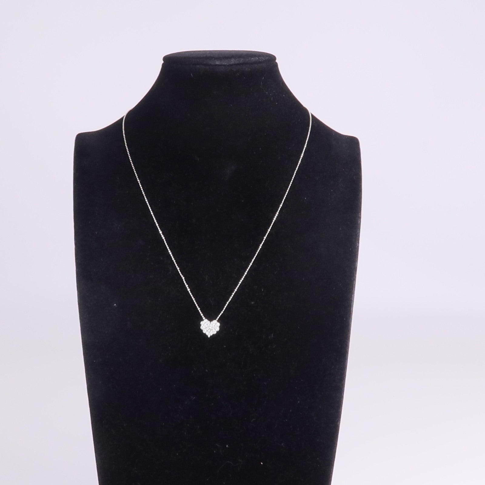 JEWELRY 18K白金Diamond Necklace鑽石項鍊