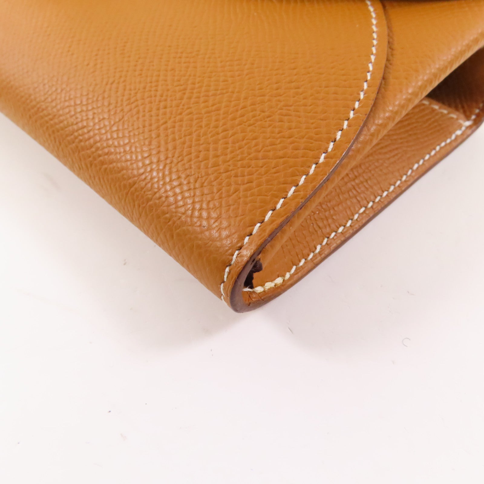 HERMES 【激減優惠】Epsom皮革Chaine d'Ancre To Go銀扣肩背袋Gold