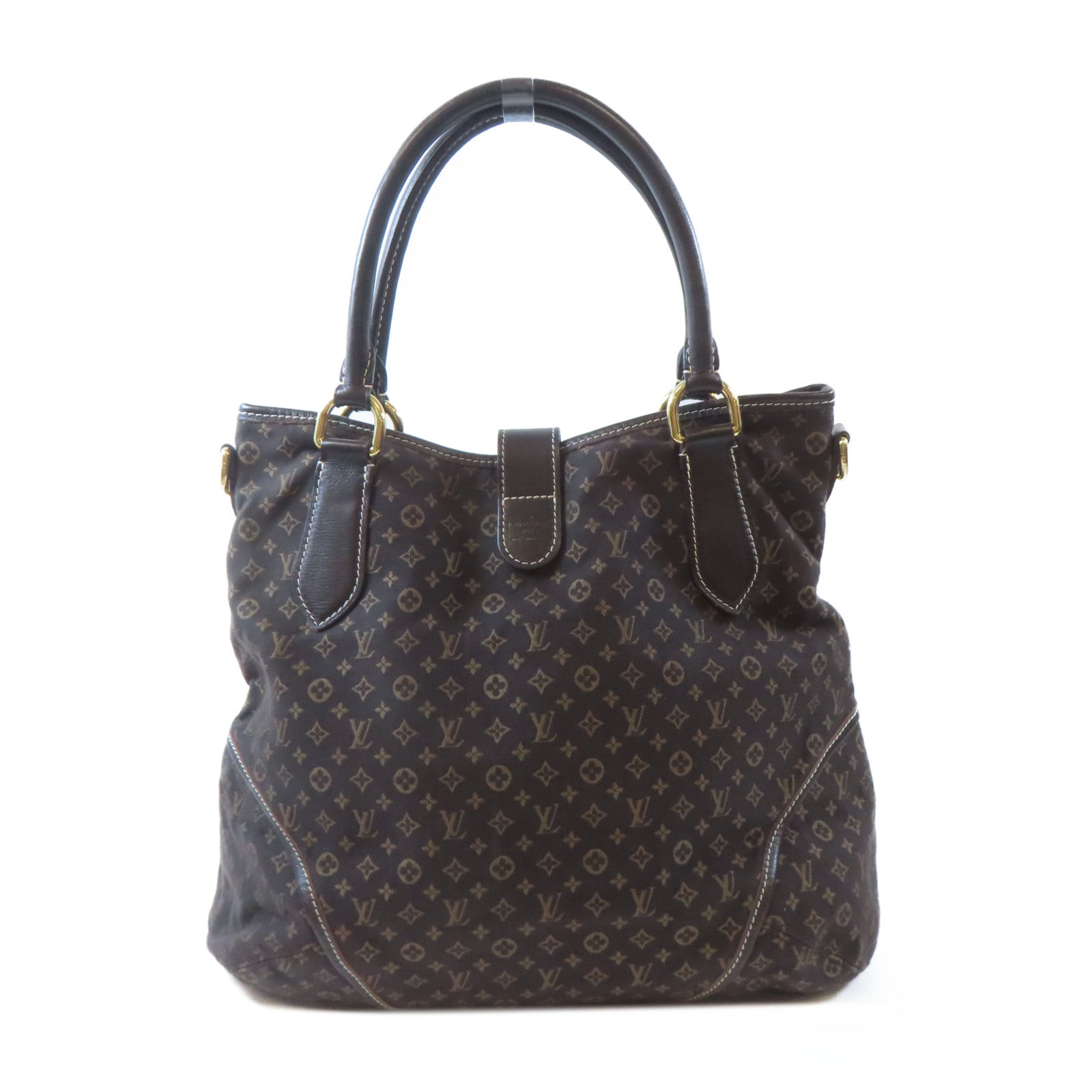 LOUIS VUITTON Monogram Idylle Elegie金扣手挽肩背兩用袋啡色