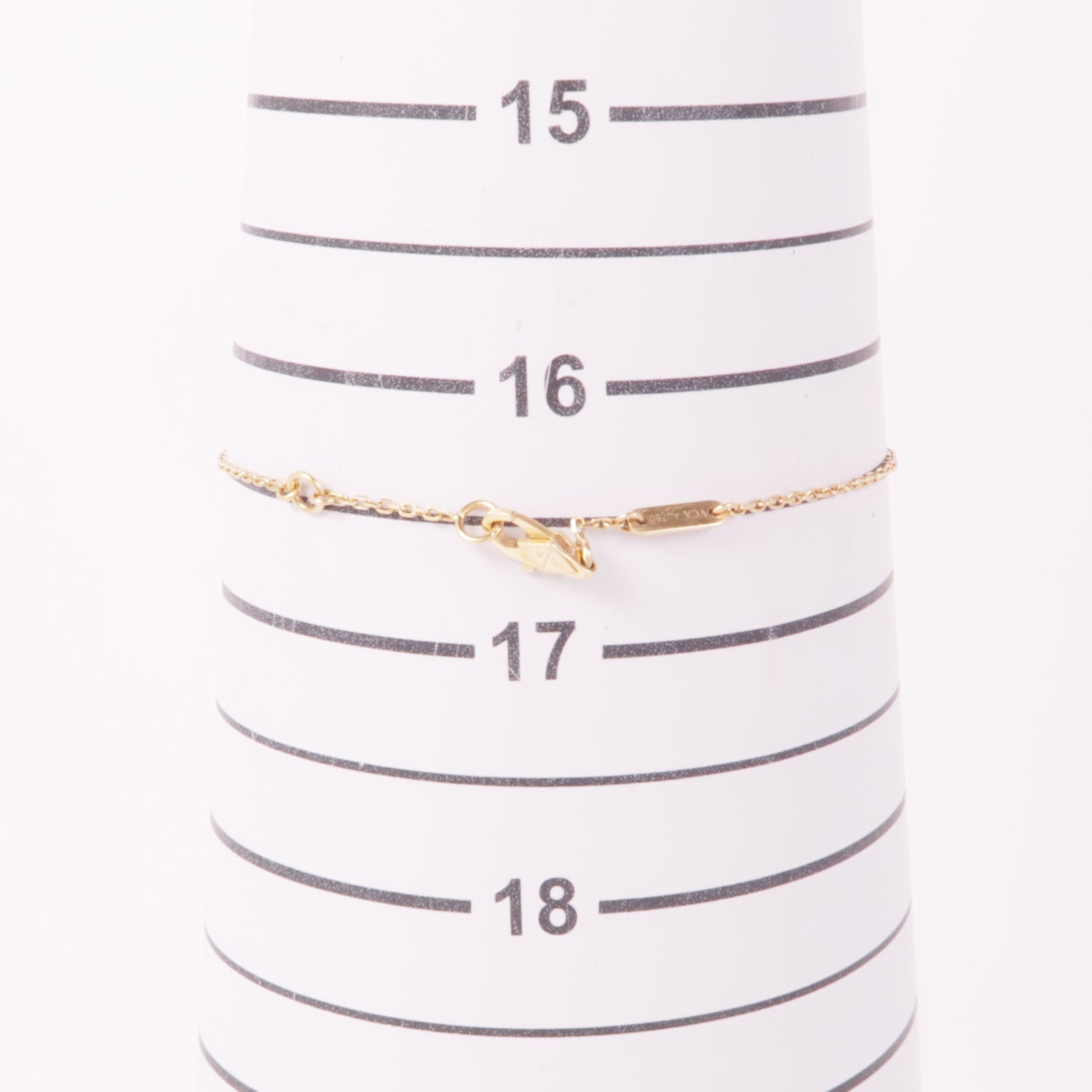 Van Cleef & Arpels 【激減優惠】18K玫瑰金Frivole Mini Dia Bracelet紅寶石手鏈