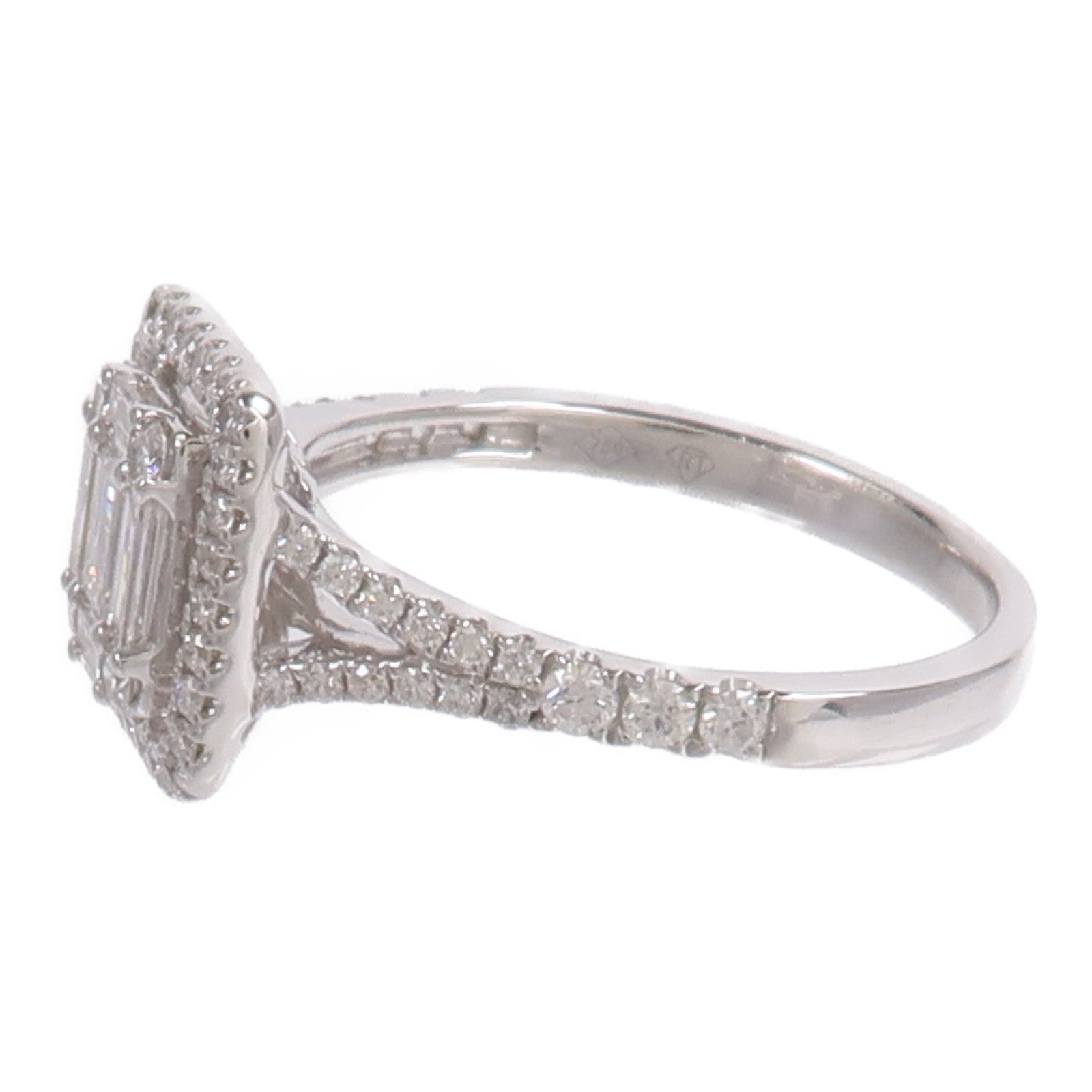 JEWELRY 18K白金Diamond Ring鑽石戒指