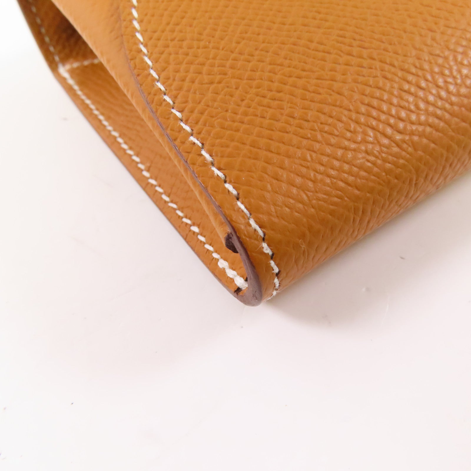HERMES 【激減優惠】Epsom皮革Chaine d'Ancre To Go銀扣肩背袋Gold