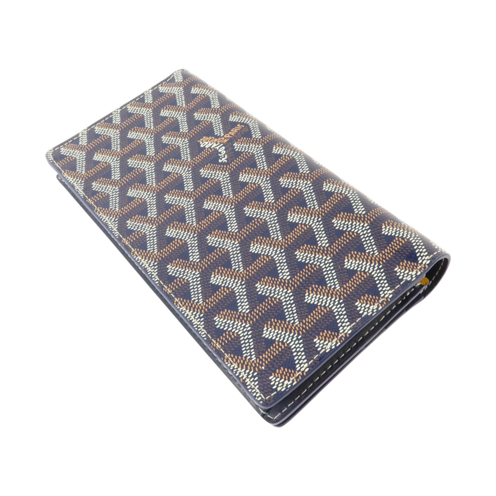 GOYARD 塗層帆布Richelieu Wallet銀扣長錢包