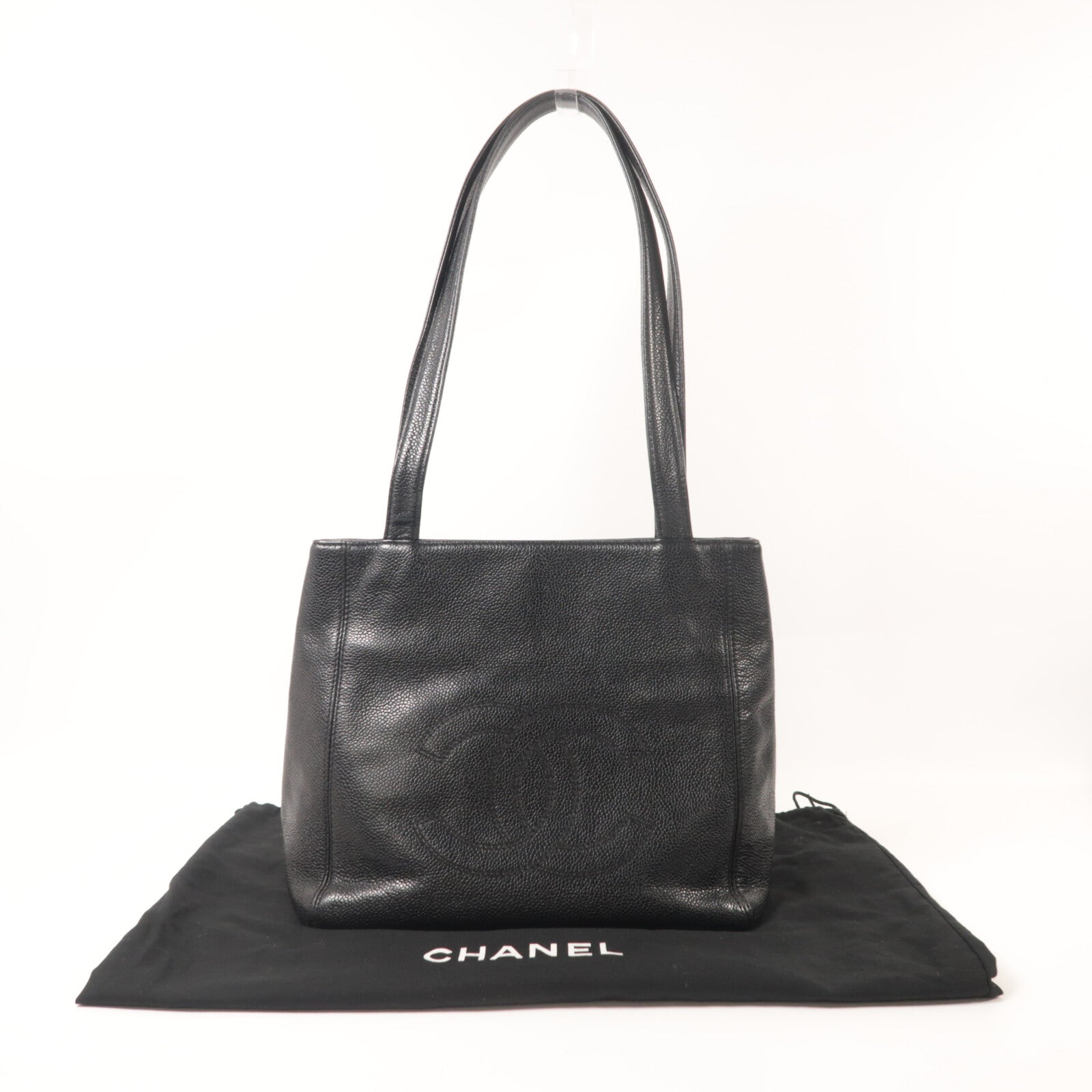 CHANEL 牛皮皮革Vintage Hand Bag手挽袋
