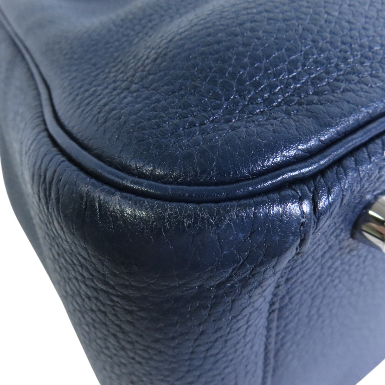 HERMES Togo皮革Lindy 30銀扣肩背袋