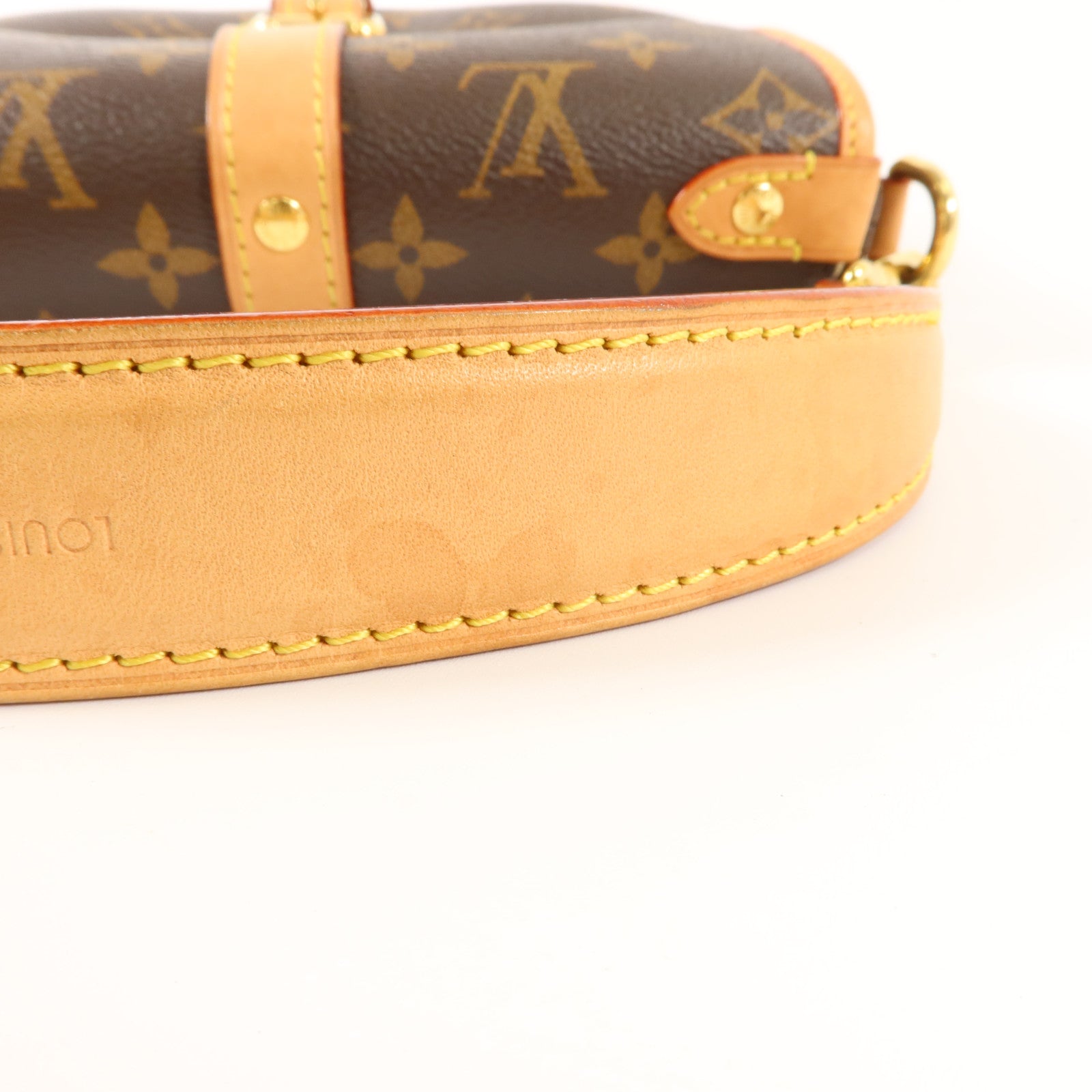 LOUIS VUITTON Monogram Saumur BB金扣手挽肩背兩用袋