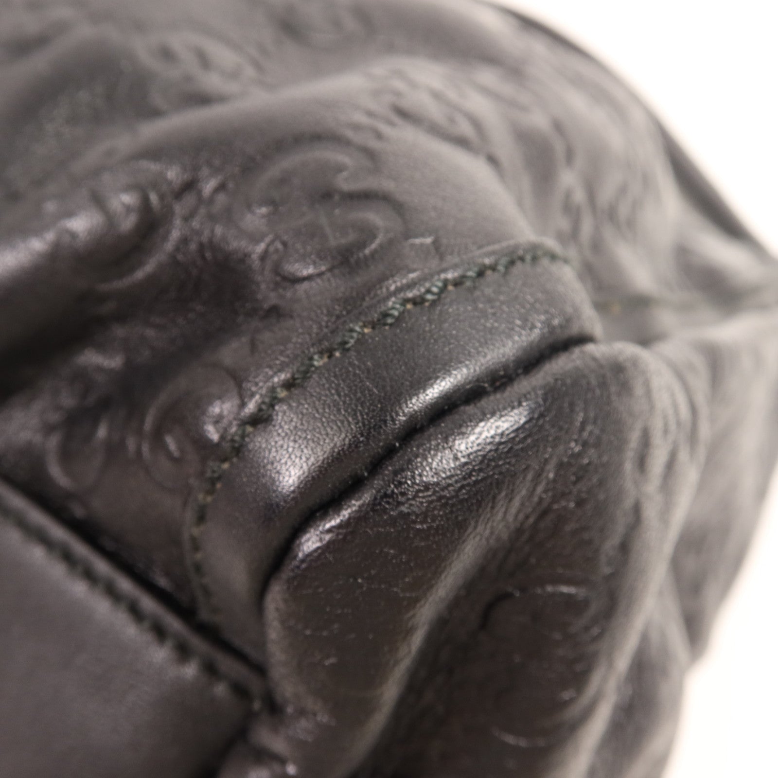 GUCCI 牛皮皮革Shoulder Bag金扣肩背袋