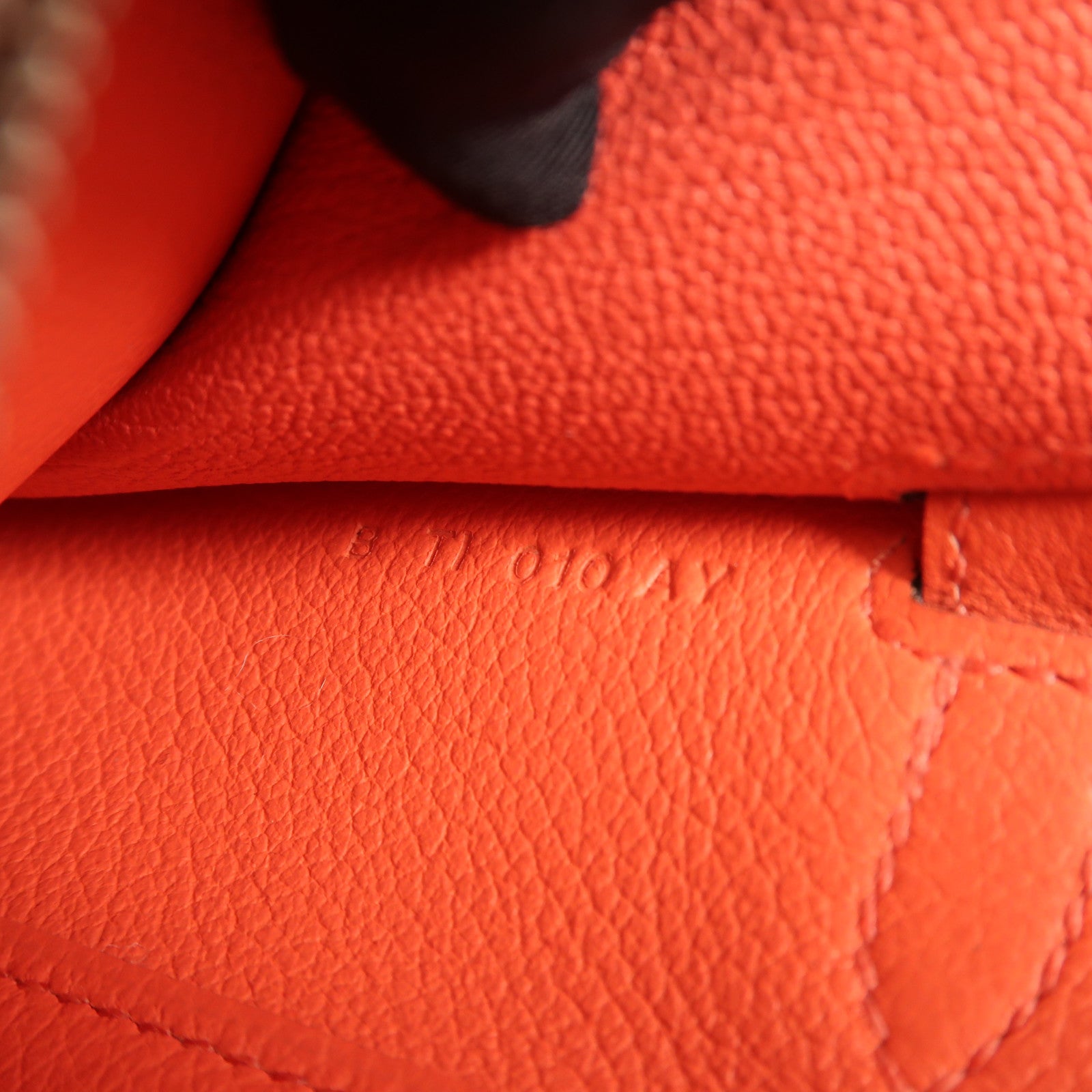 HERMES Clemence皮革Kelly To Go銀扣肩背袋Rose Lipstick