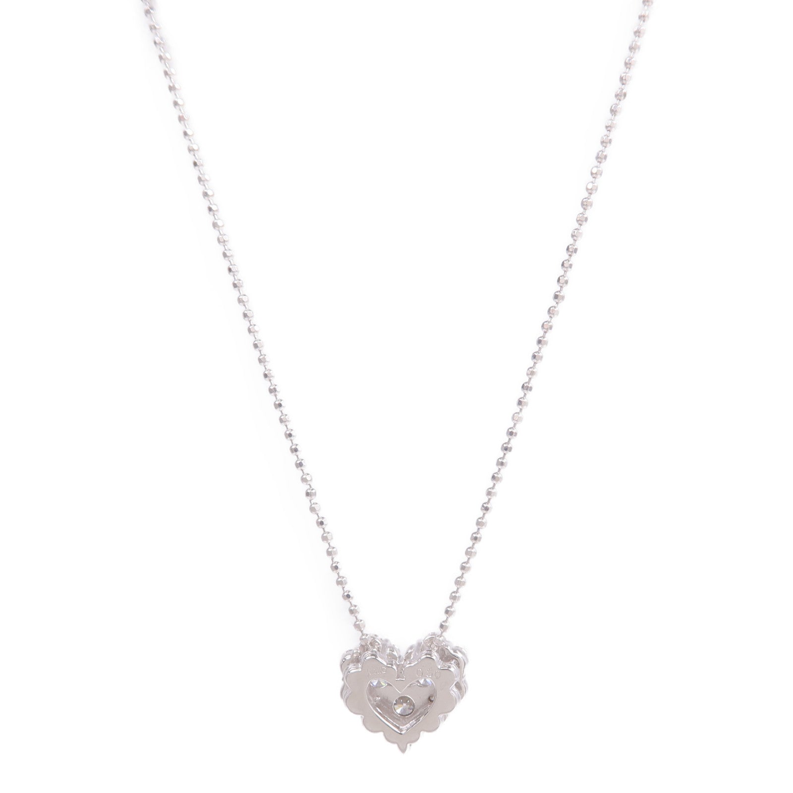 JEWELRY 18K白金Diamond Necklace鑽石項鍊