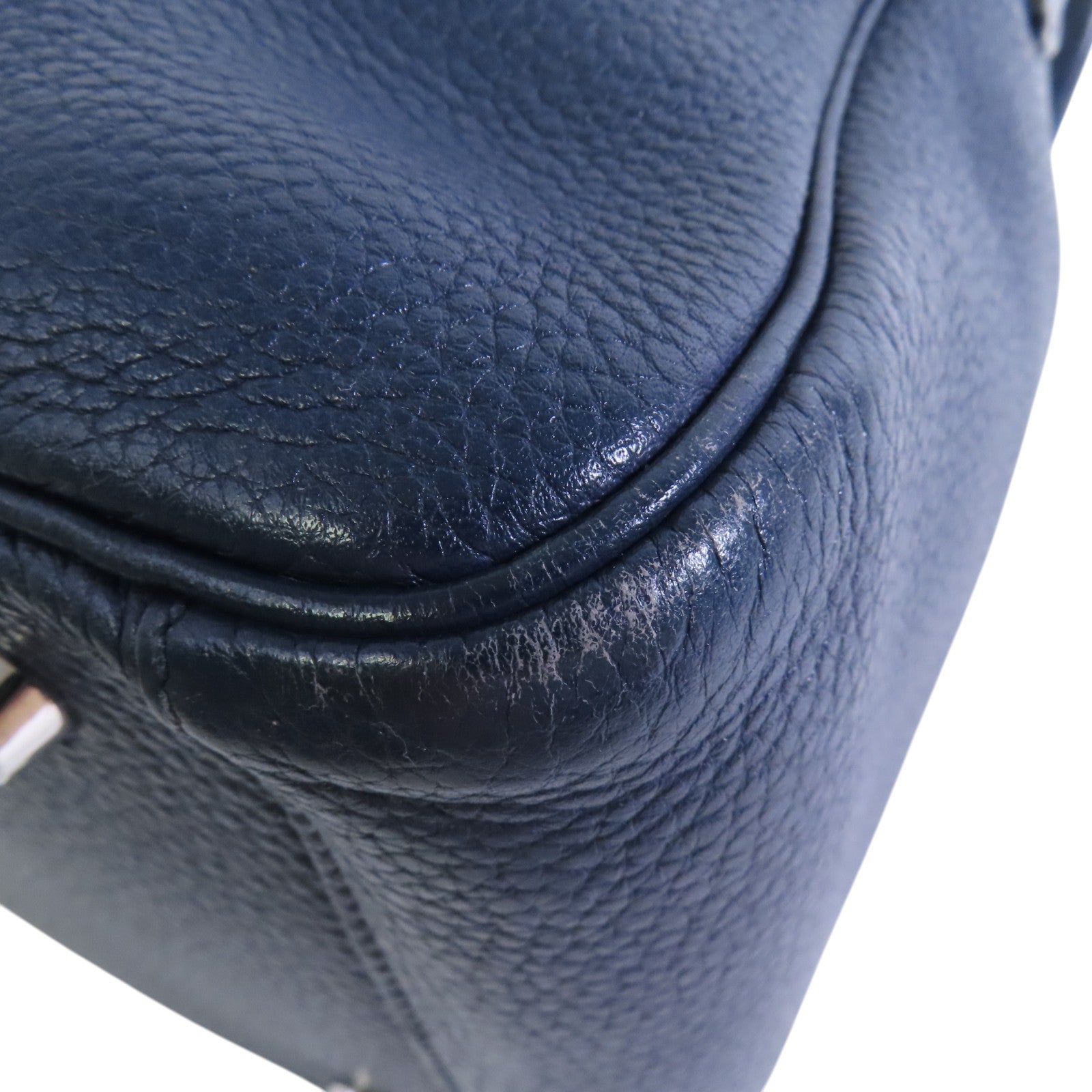 HERMES Togo皮革Lindy 30銀扣肩背袋