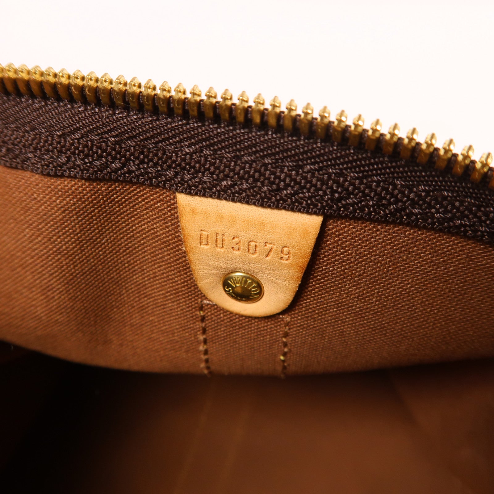 LOUIS VUITTON Monogram Keepall Bandouliere 45金扣手挽肩背兩用袋啡色