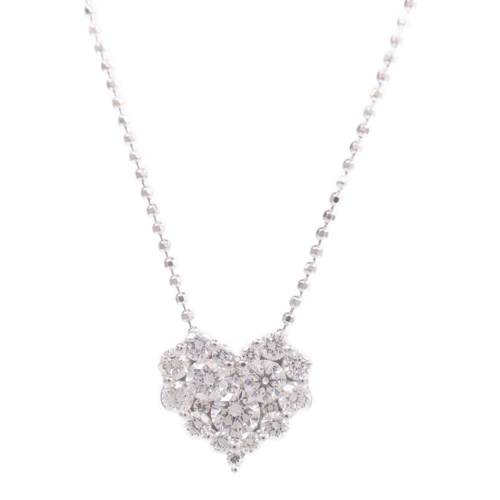 JEWELRY 18K白金Diamond Necklace鑽石項鍊
