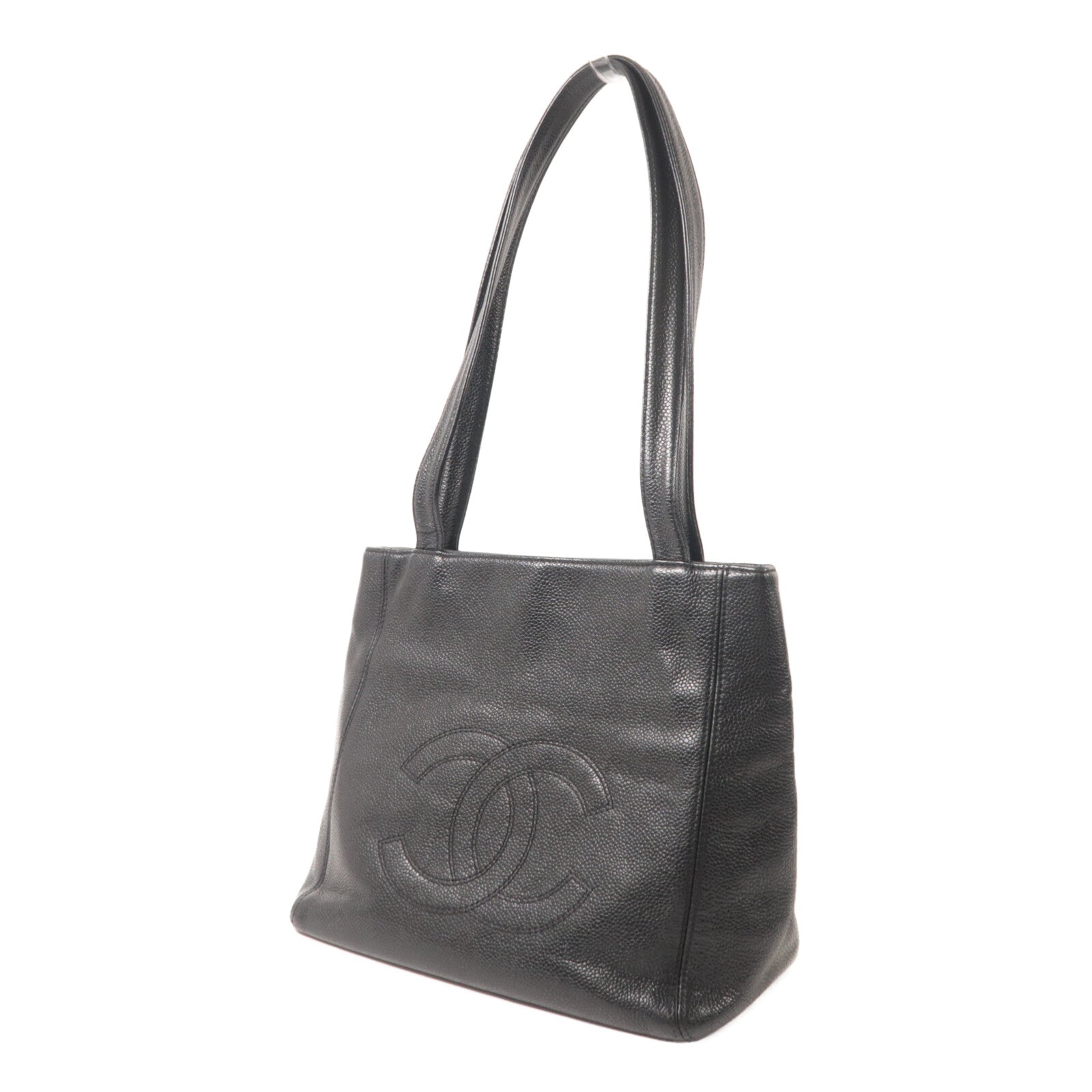 CHANEL 牛皮皮革Vintage Hand Bag手挽袋