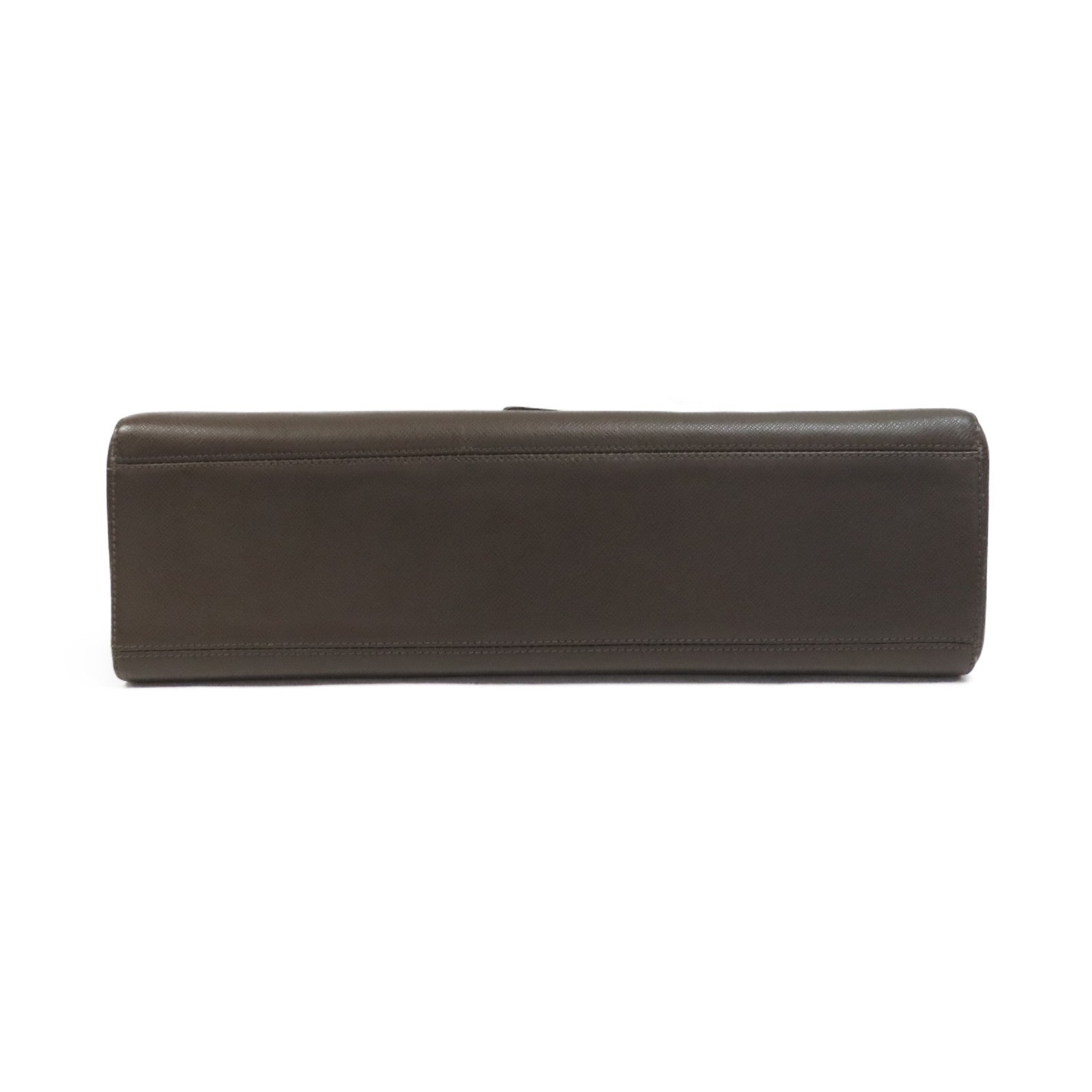 LOUIS VUITTON Taiga Kasbek GM銀扣公事包啡色