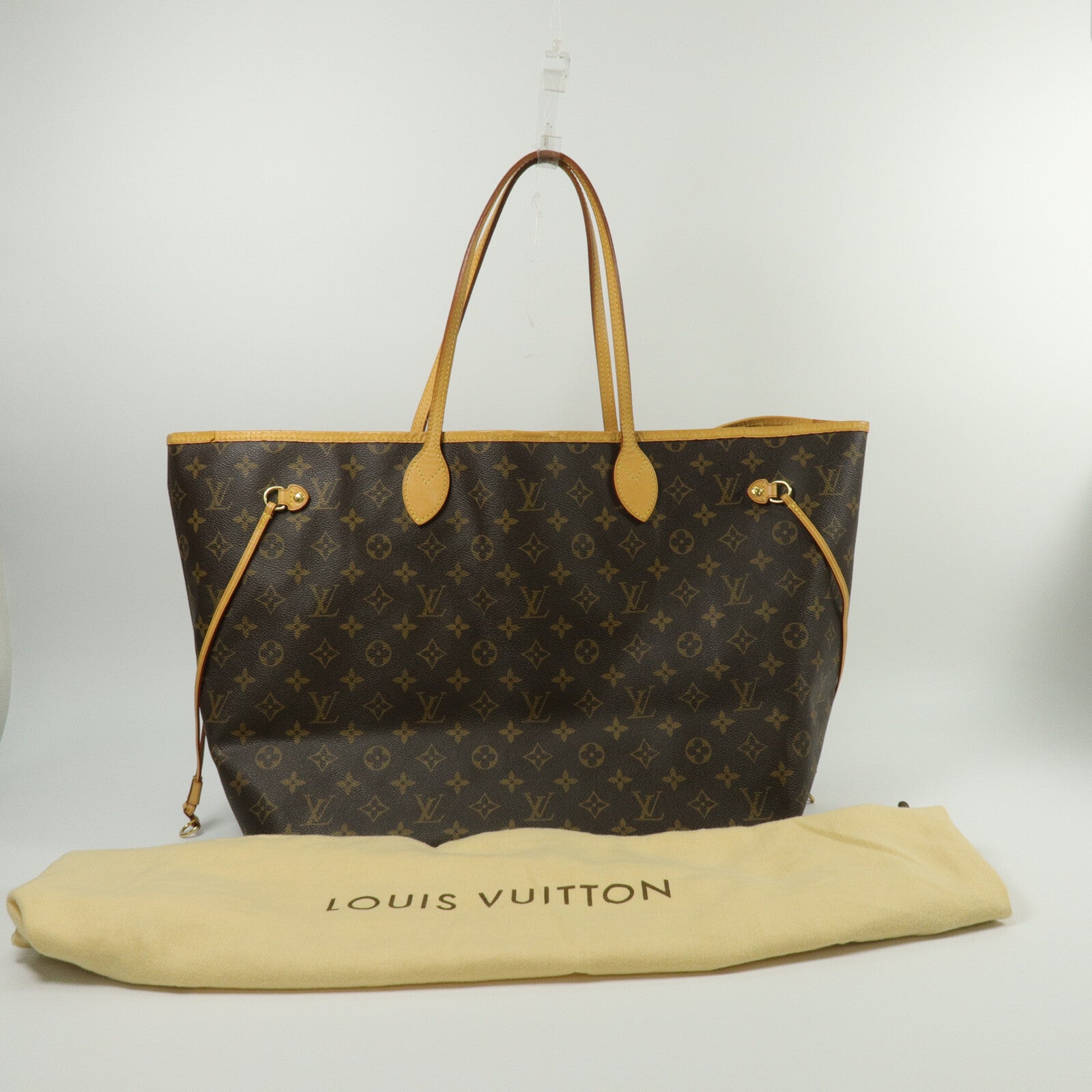 LOUIS VUITTON Monogram Neverfull GM手挽袋