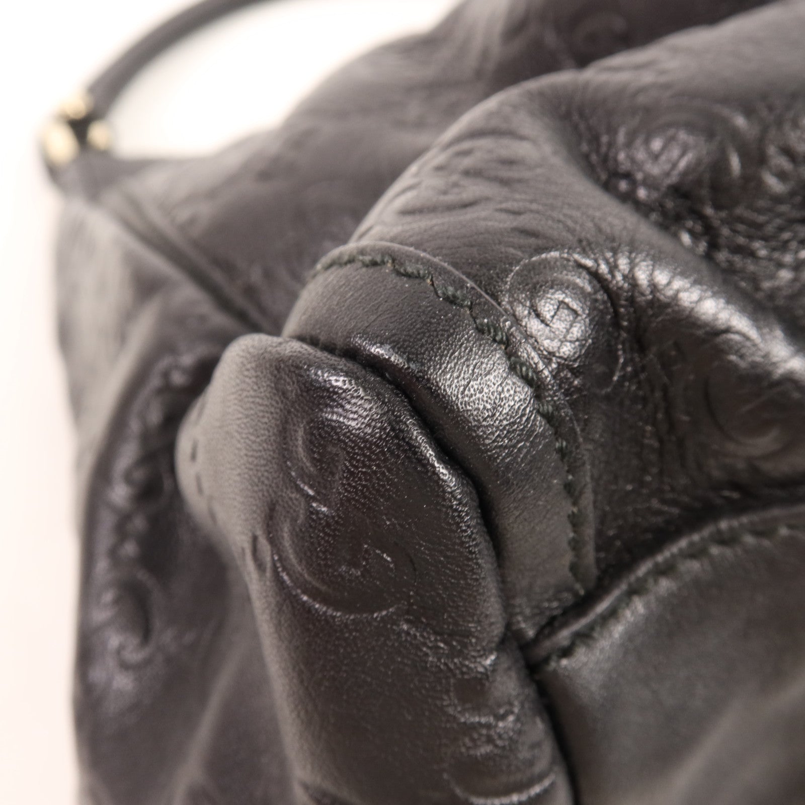 GUCCI 牛皮皮革Shoulder Bag金扣肩背袋