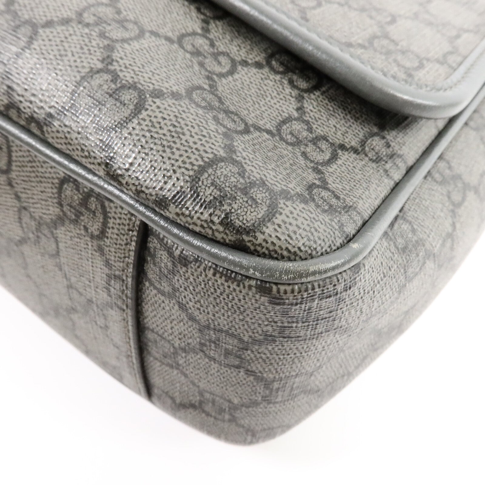 GUCCI 塗層帆布Ophidia Messenger肩背袋