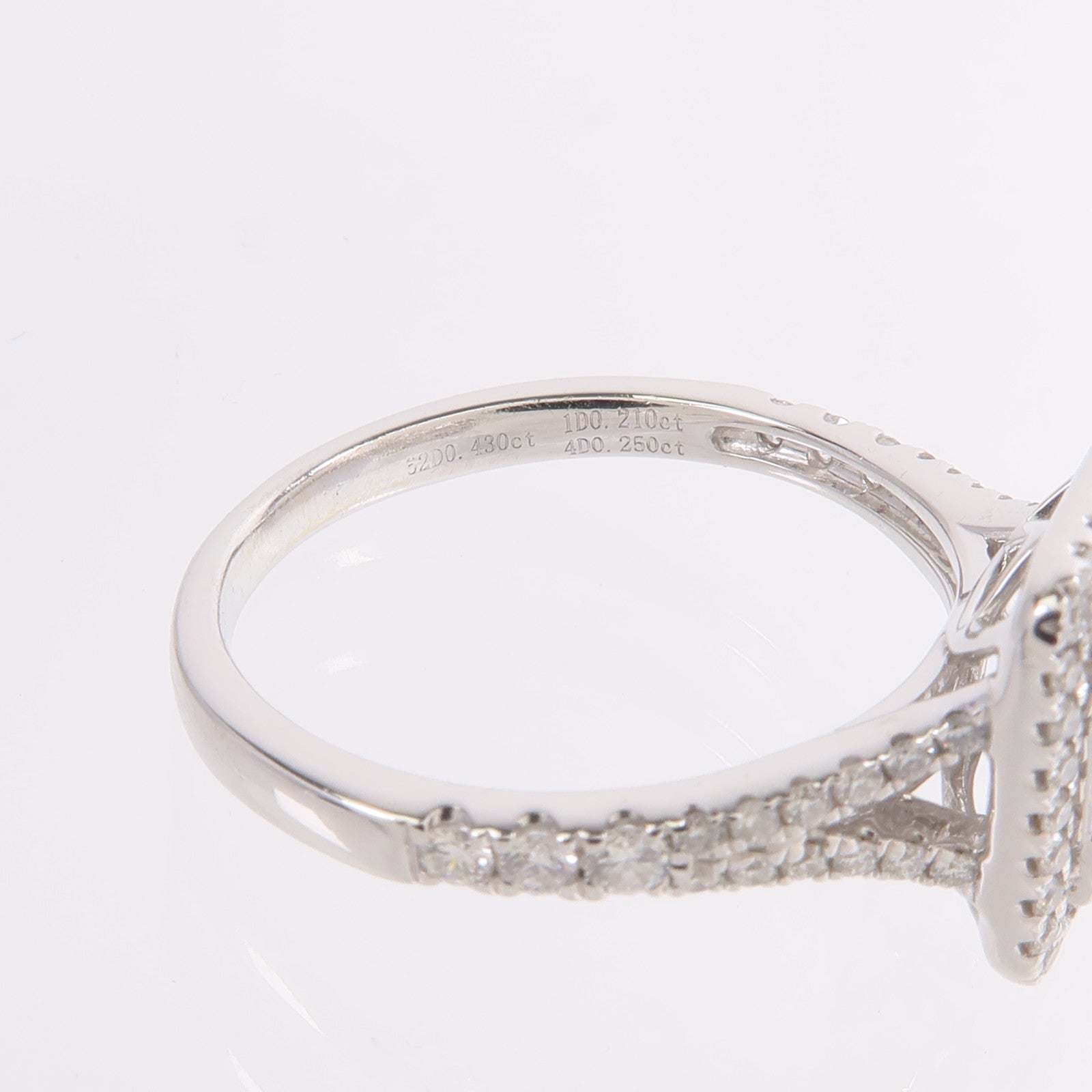 JEWELRY 18K白金Diamond Ring鑽石戒指