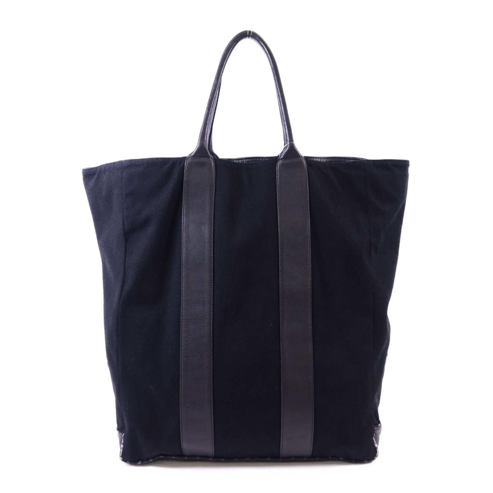 CHANEL 帆布/皮革Tote Bag手挽袋