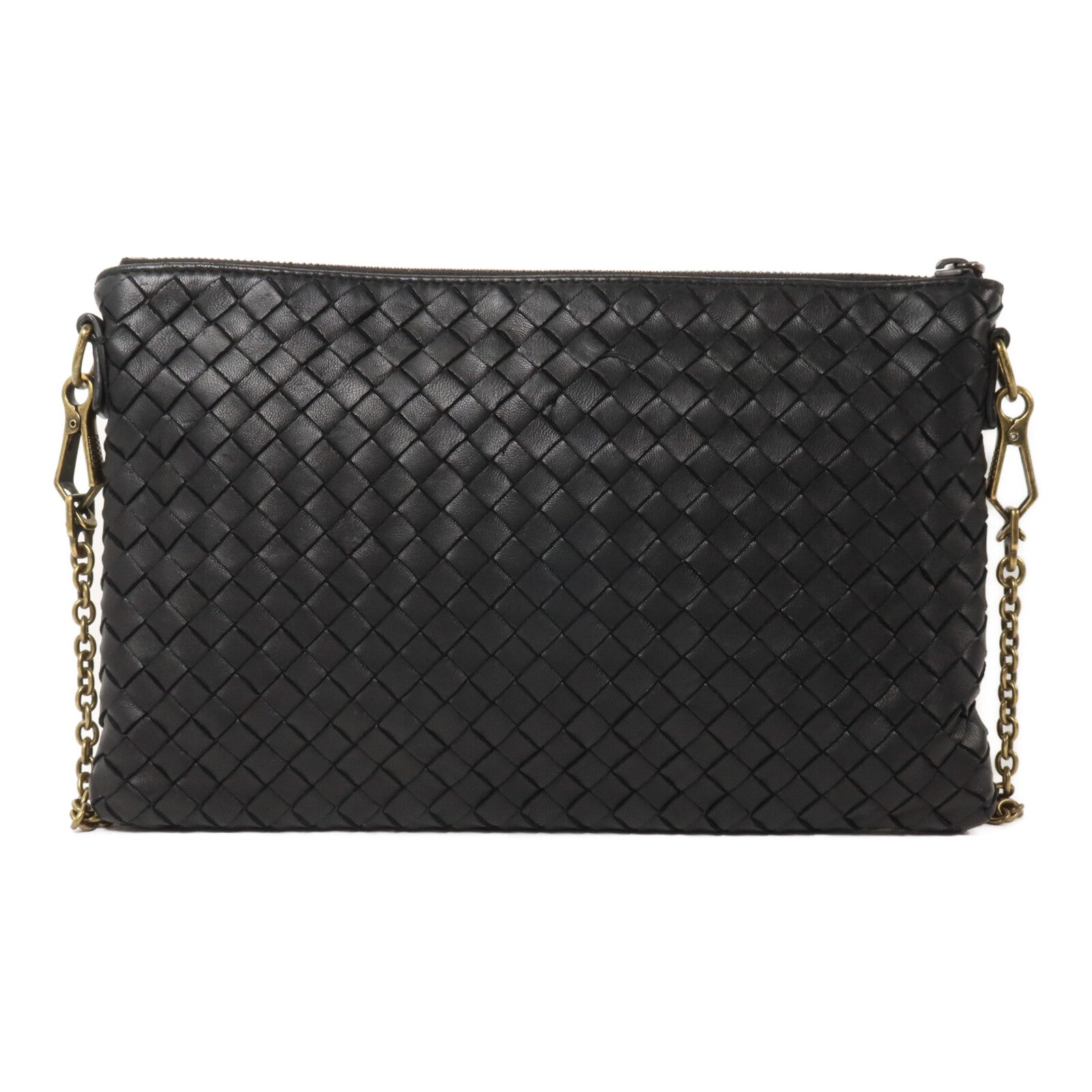 BOTTEGA VENETA 牛皮皮革Chain Shoulder鏈帶肩背袋