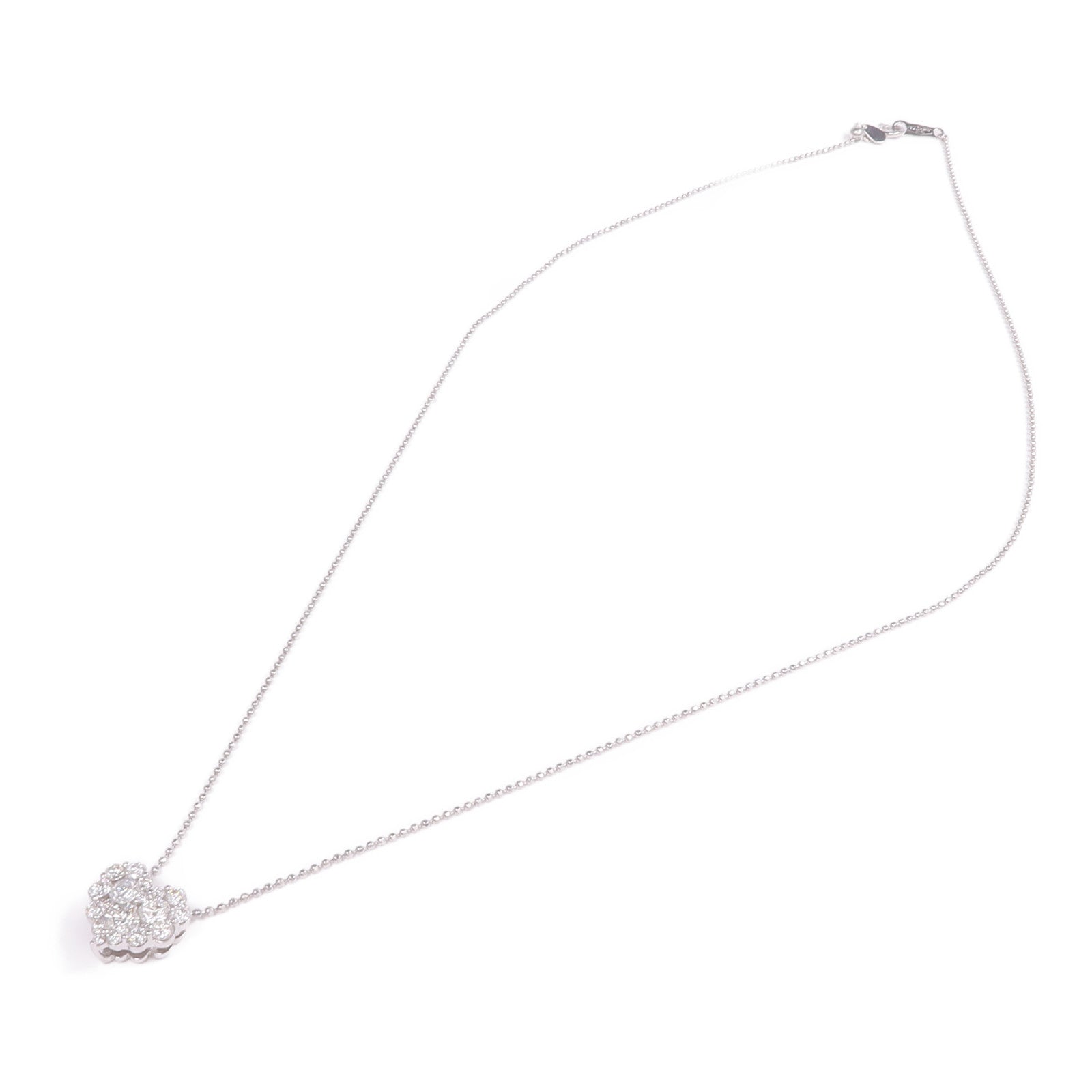 JEWELRY 18K白金Diamond Necklace鑽石項鍊