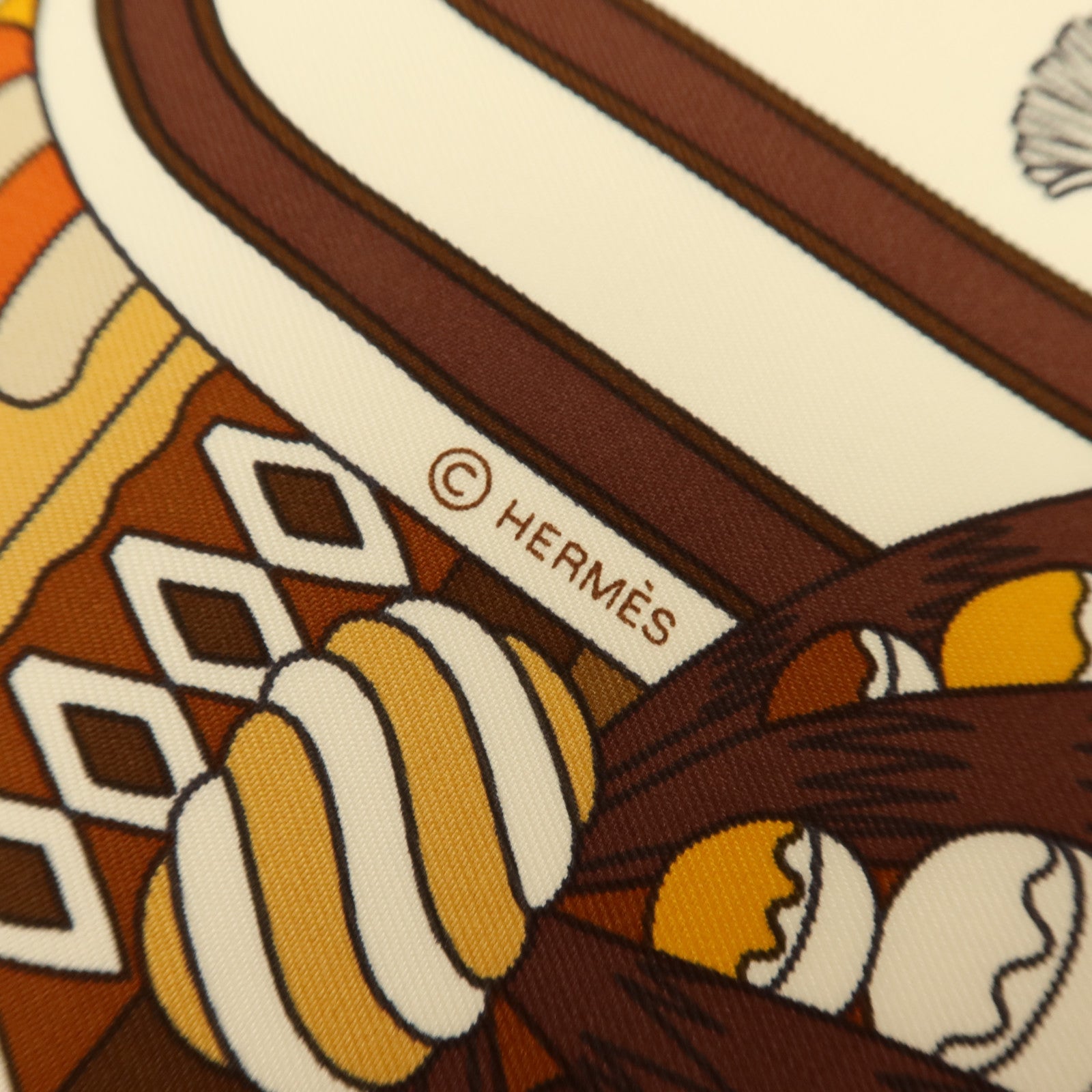 HERMES 絲質Scarf 90x90cm絲巾