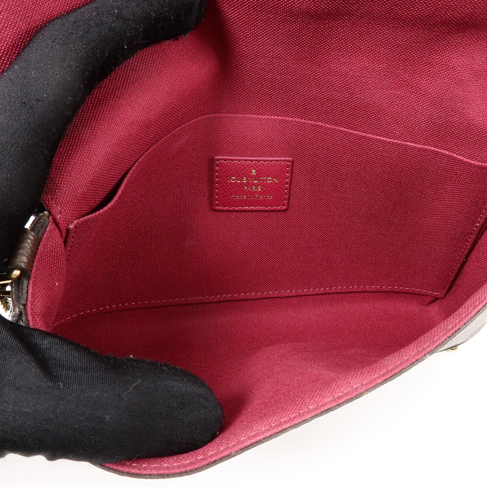 LOUIS VUITTON Monogram Felicie Pochette鏈帶肩背袋