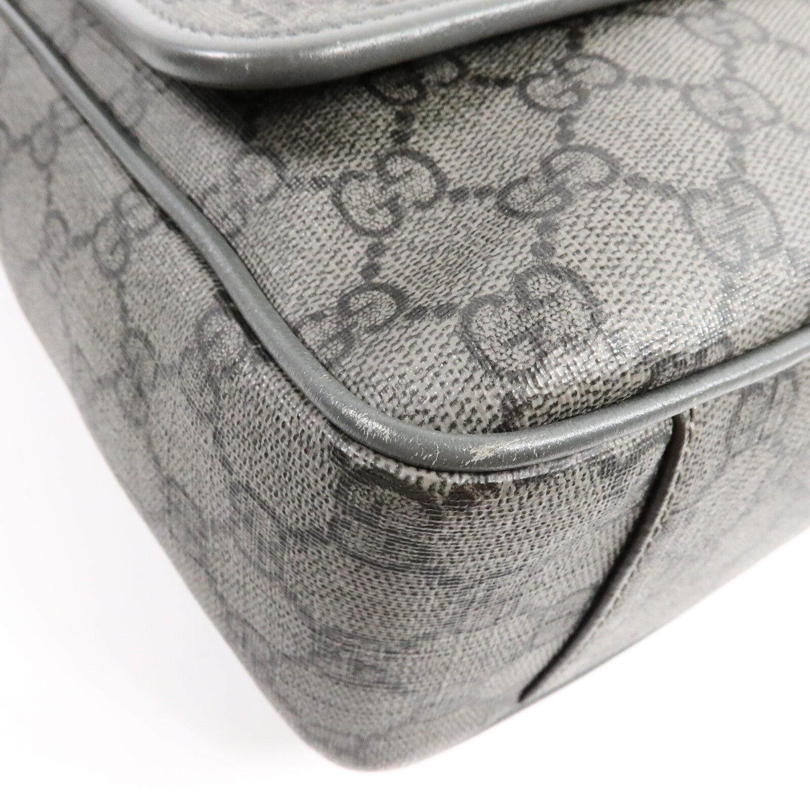 GUCCI 塗層帆布Ophidia Messenger肩背袋