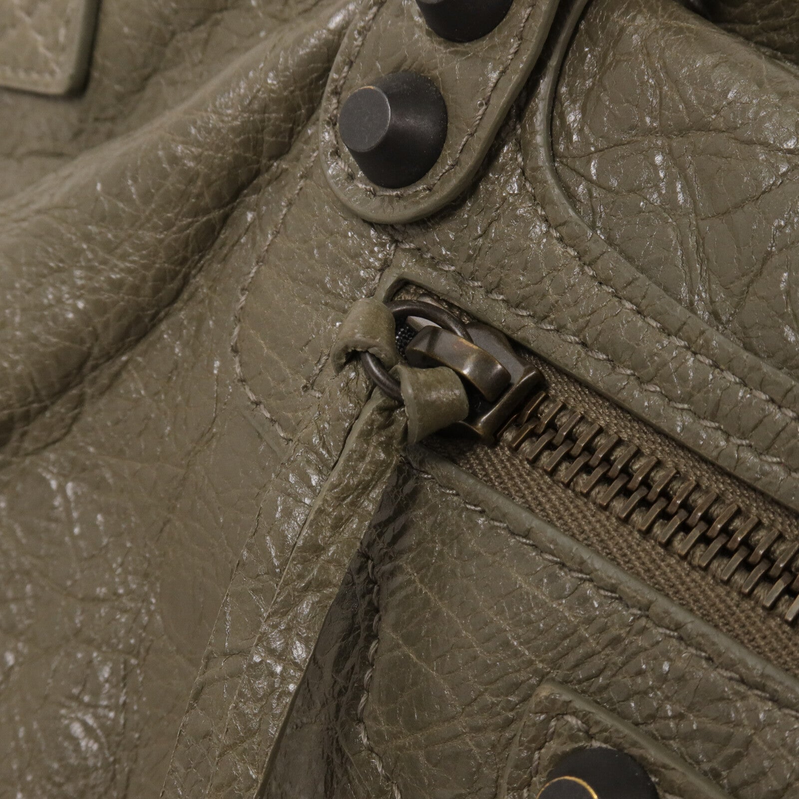 BALENCIAGA 羊皮皮革Le City East West肩背袋