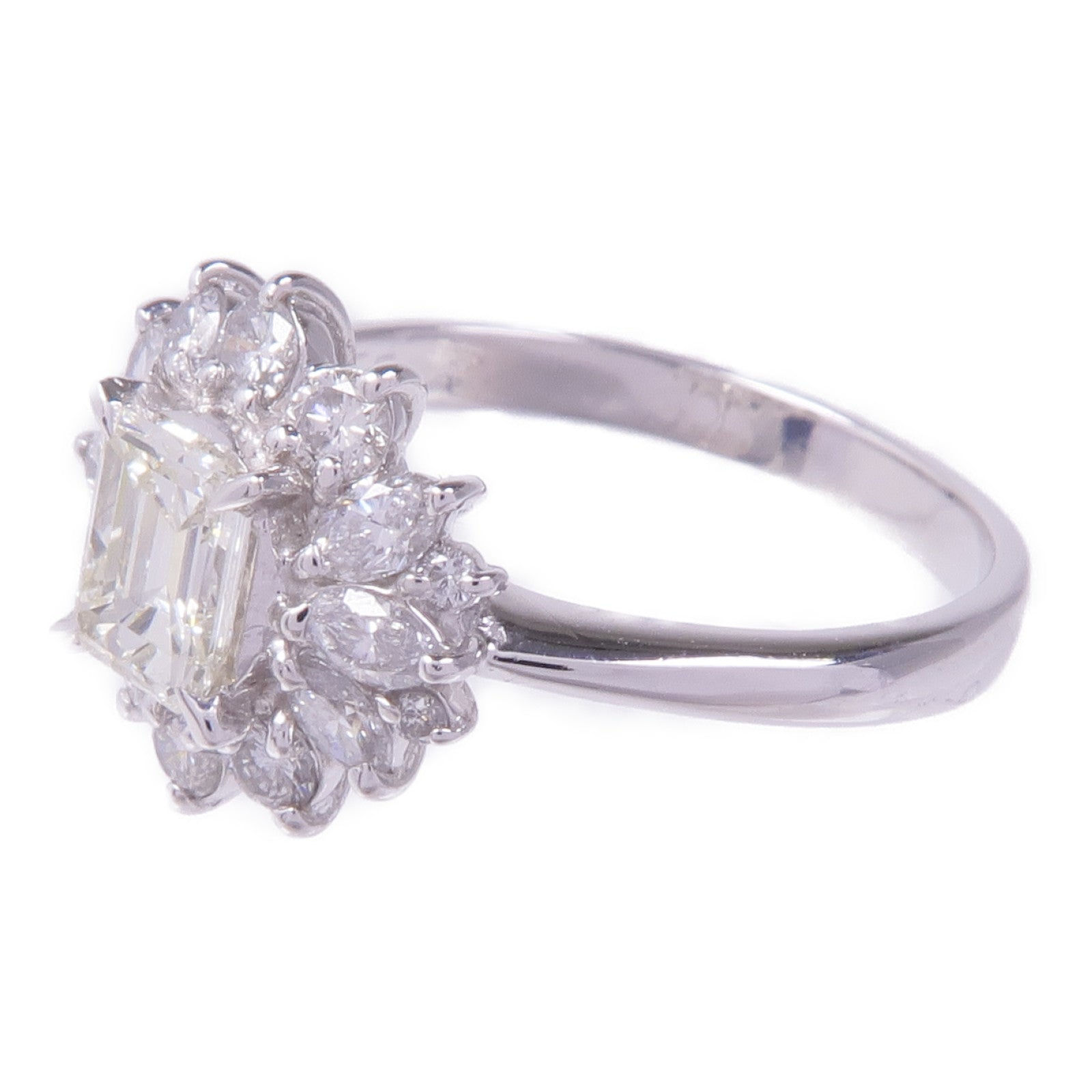 JEWELRY PT900鉑金Diamond Ring鑽石戒指US#6.5