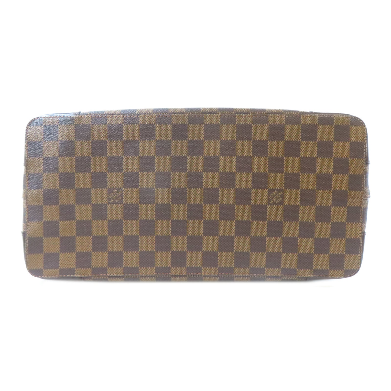 LOUIS VUITTON 【激減優惠】Damier Ebene Hampstead MM金扣肩背袋啡色