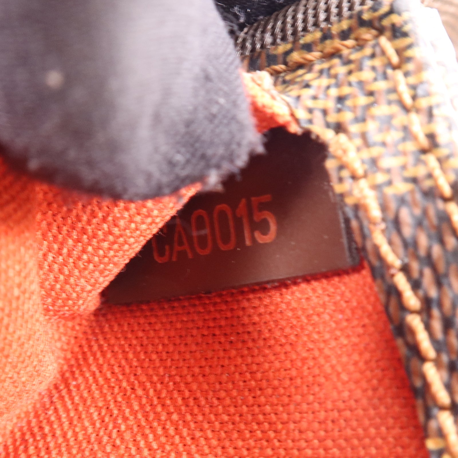 LOUIS VUITTON Damier Ebene Geronimos金扣腰包