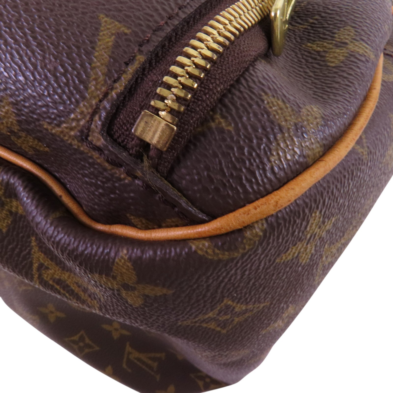 LOUIS VUITTON Monogram Evasion金扣手挽袋