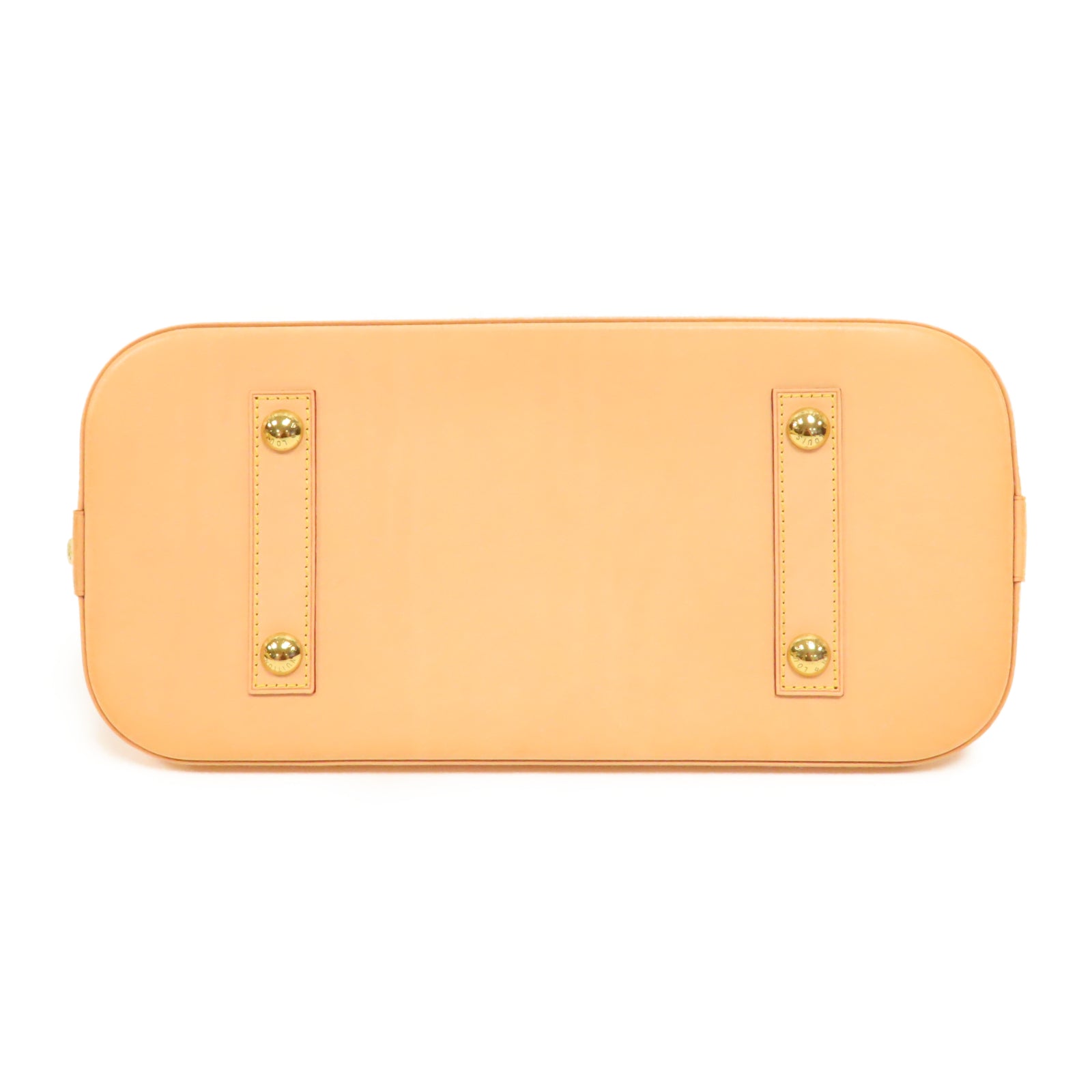 LOUIS VUITTON Monogram Alma金扣手挽袋啡色